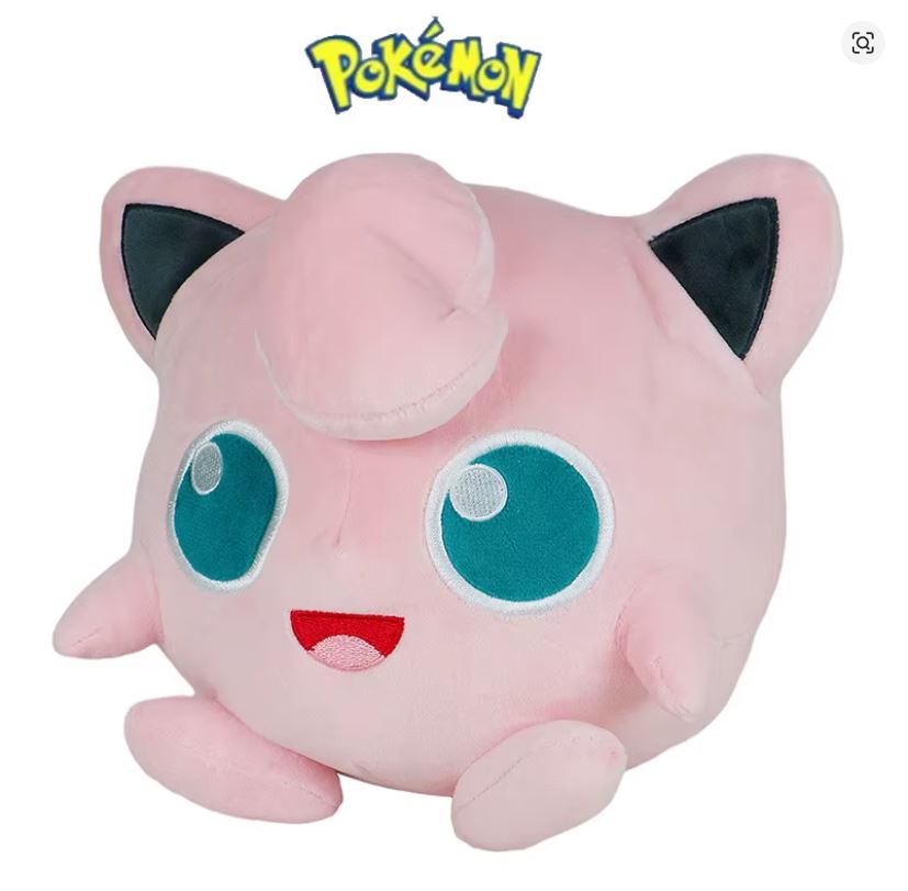 Peluche - Pokémon - Jigglypuff - 30 cm