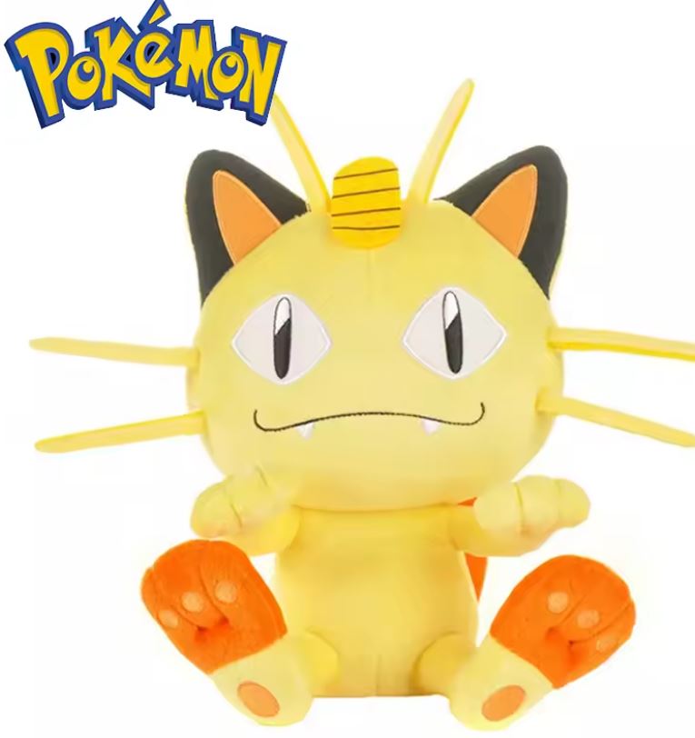 Peluche Pokémon - Meouth (25 cm)