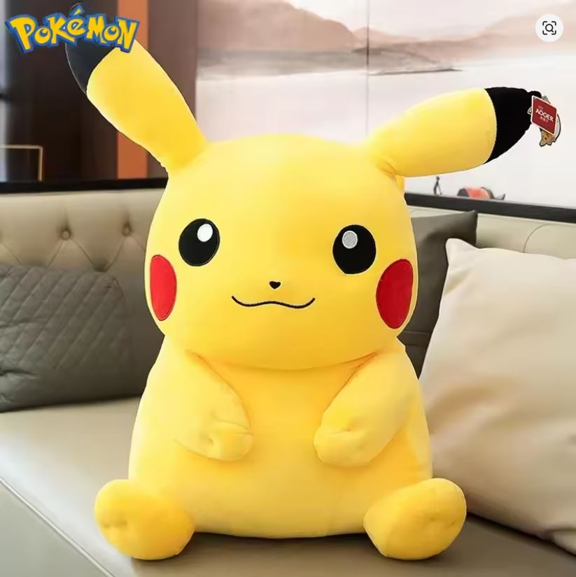 Peluche Premium - Pokémon - Pikachu - 60 cm