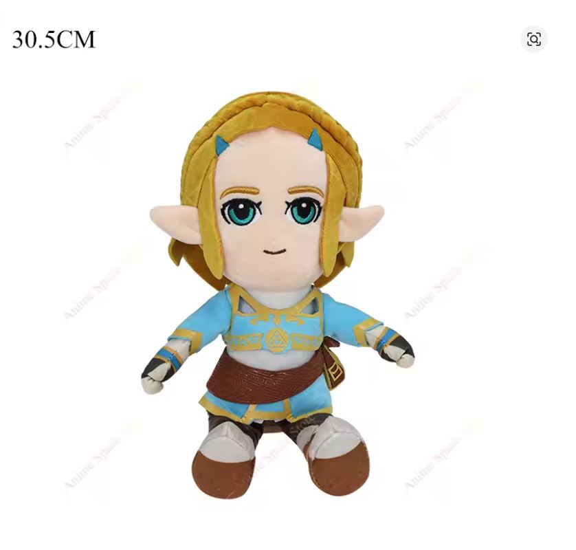 Peluche - The Legend Of Zelda Breath Of The Wild - Zelda - 30 cm