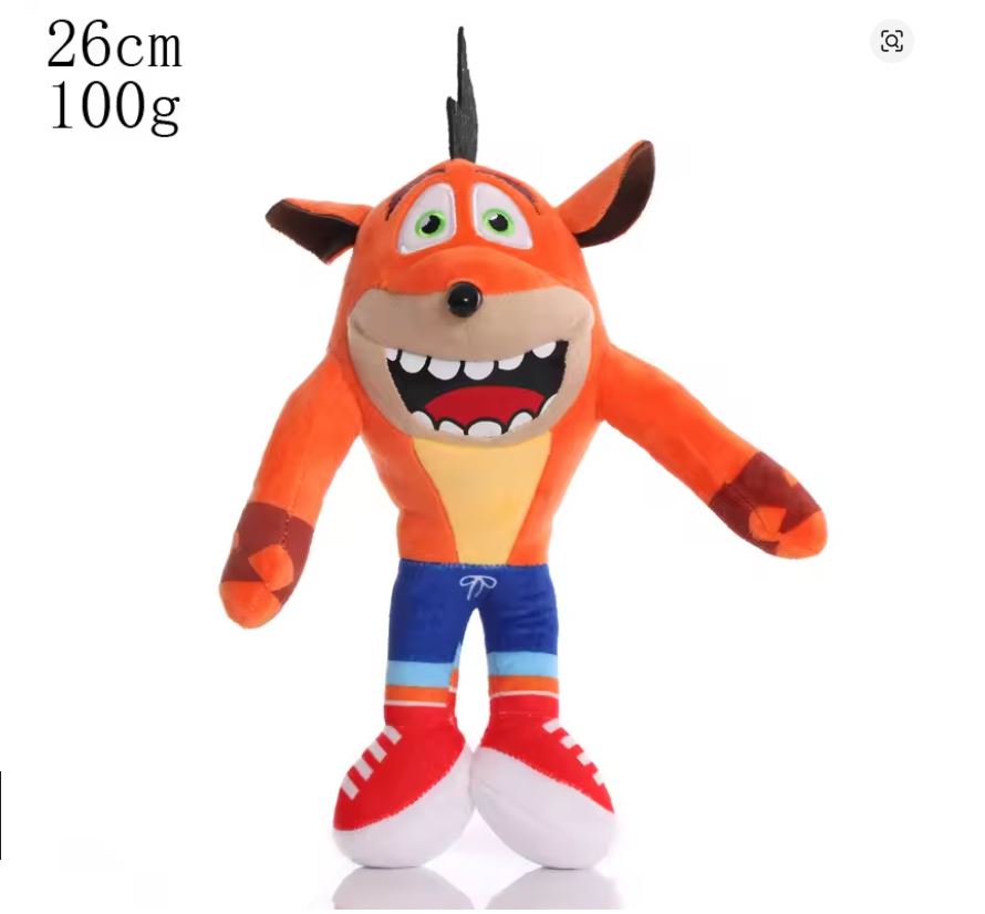 Peluche - Crash Bandicoot - 26 cm