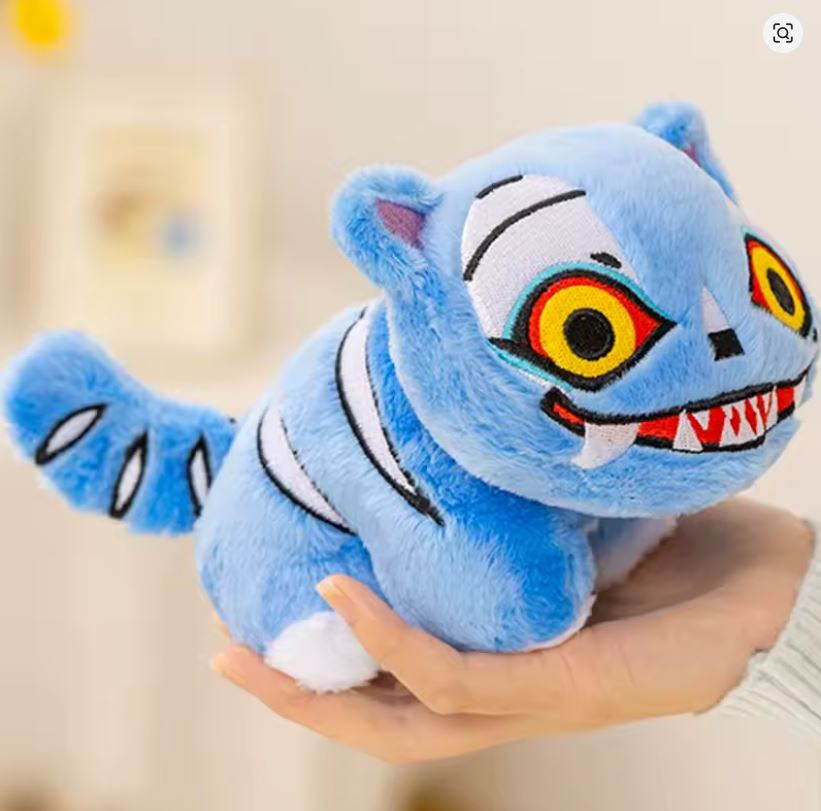 Peluche - K-Pop Demon Hunters - Derpy Tiger - 15 cm