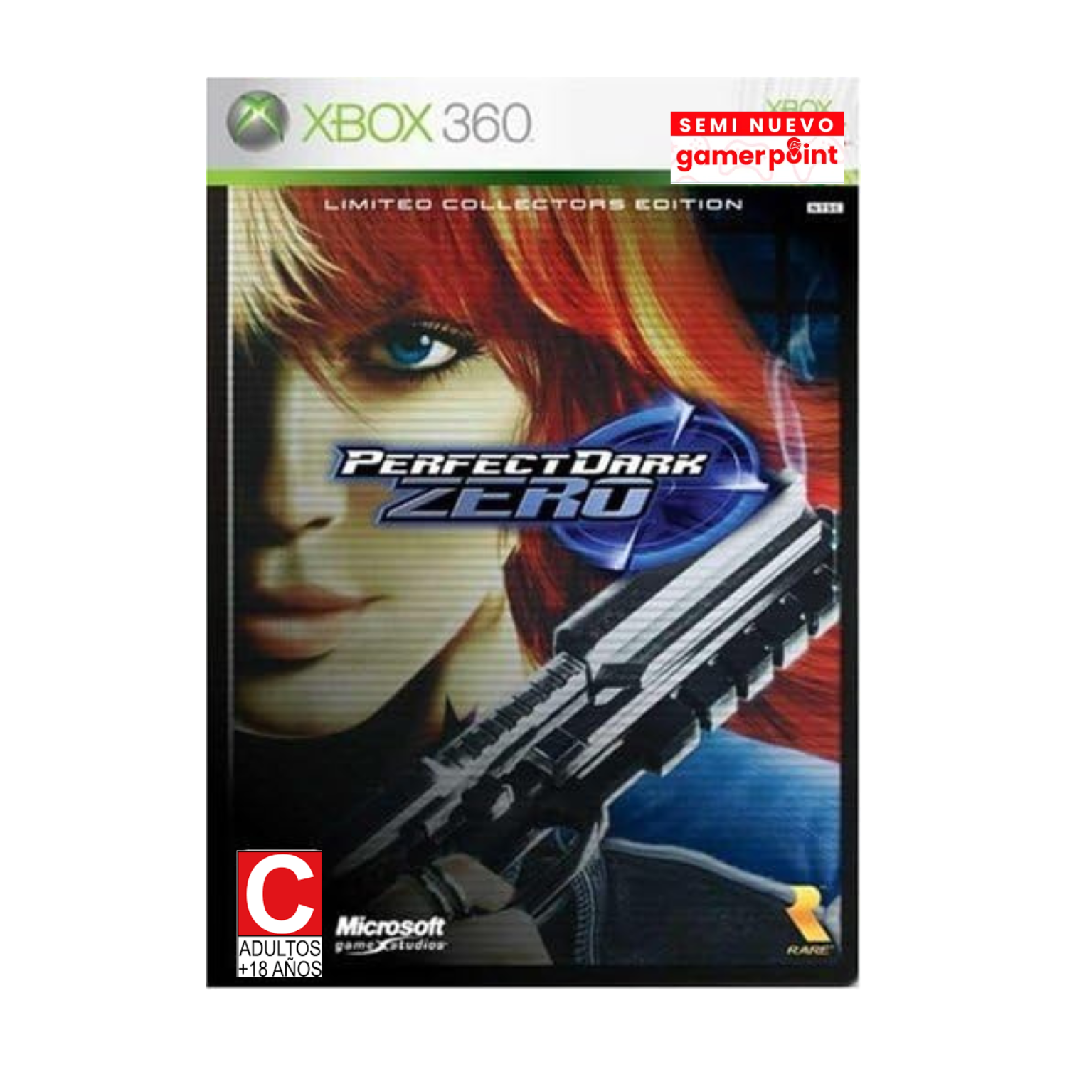 Perfect Dark Zero Caja Metalica Xbox 360  Usado