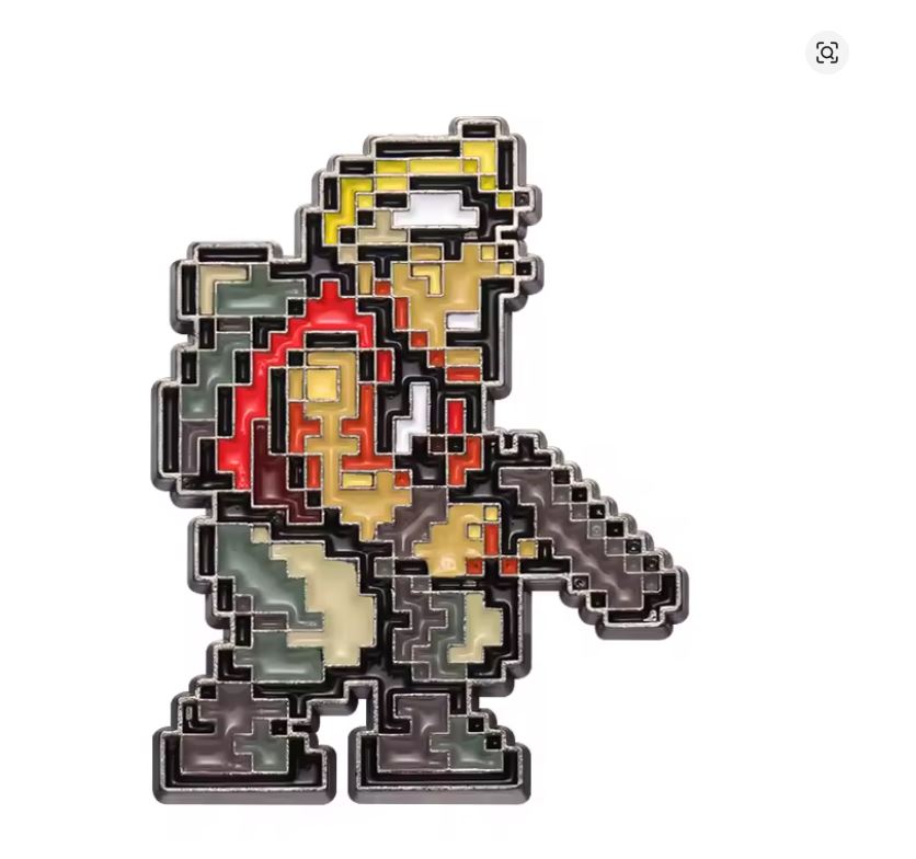Pin Esmaltado - Metal Slug - Marco Rossi