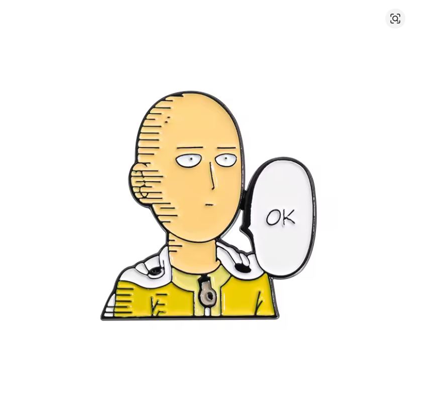 Pin Esmaltado - One Punch Man - OK