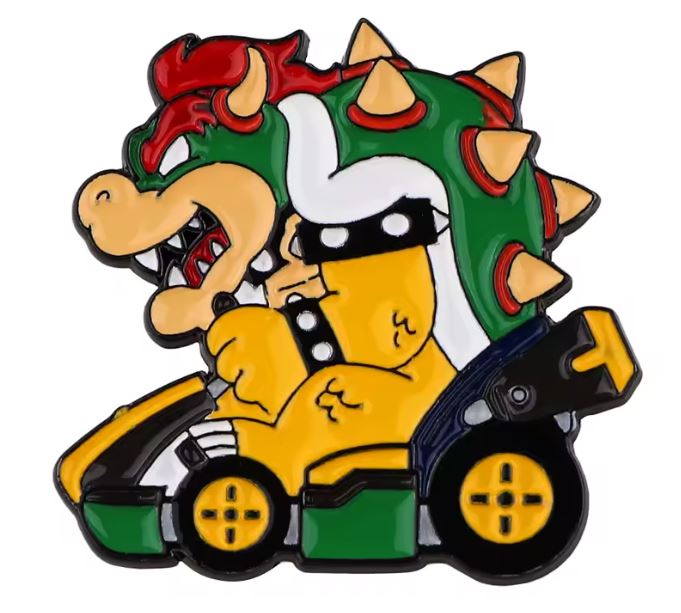 Pin - Mario Kart - Bowser
