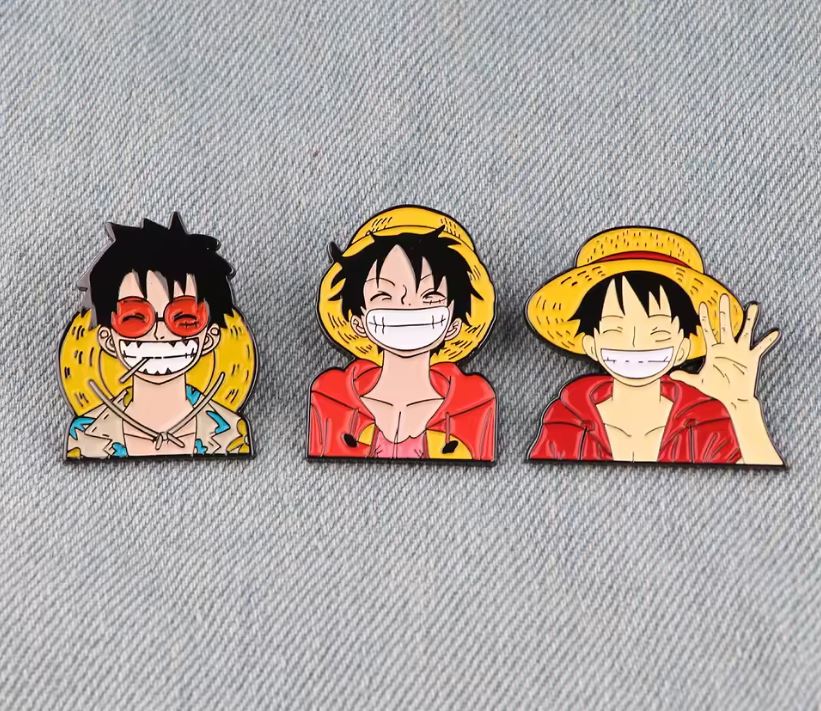 Pin - One Piece - Monkey D. Luffy (Precio por Pieza)