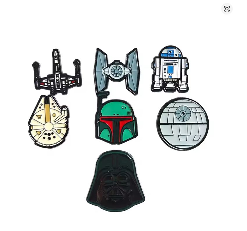 Pin Esmaltado - Star Wars - Varios Diseños - Precio Por Pieza
