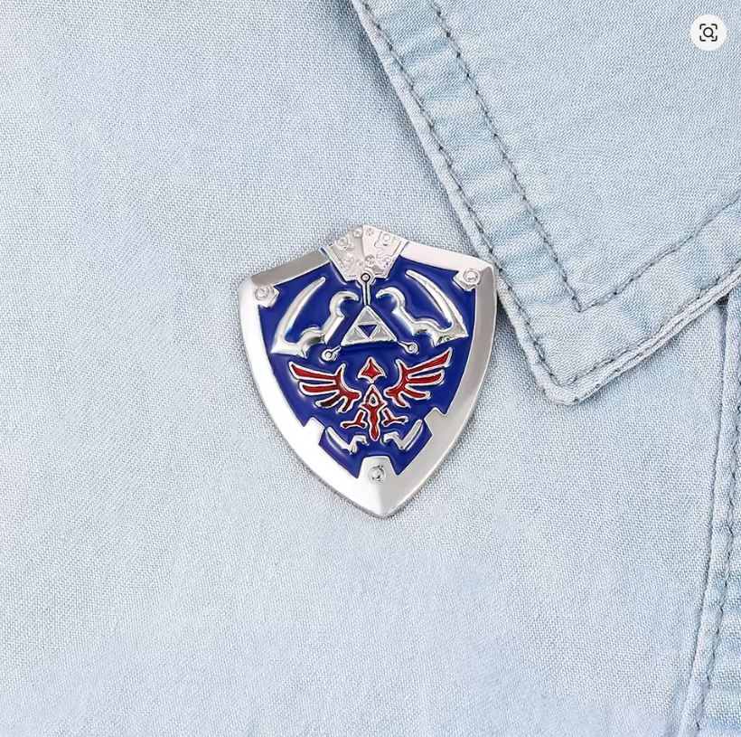 Pin Esmaltado - The Legend Of Zelda - Escudo