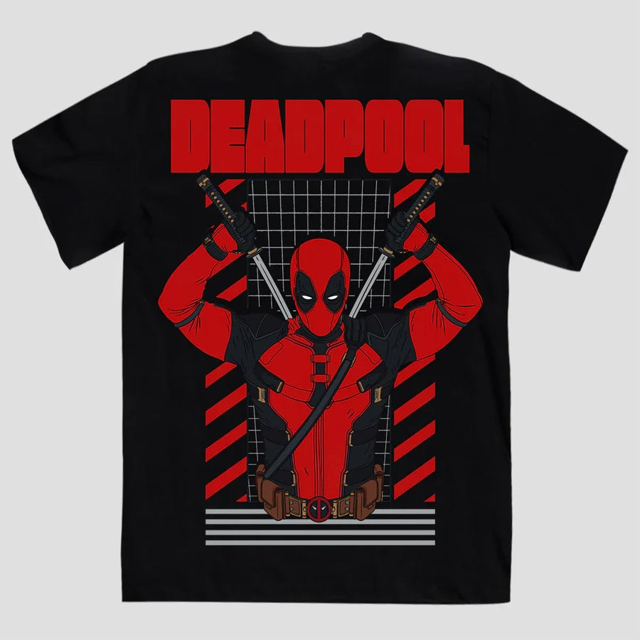Playera Mascara de Latex Mercenary G (Oversize)