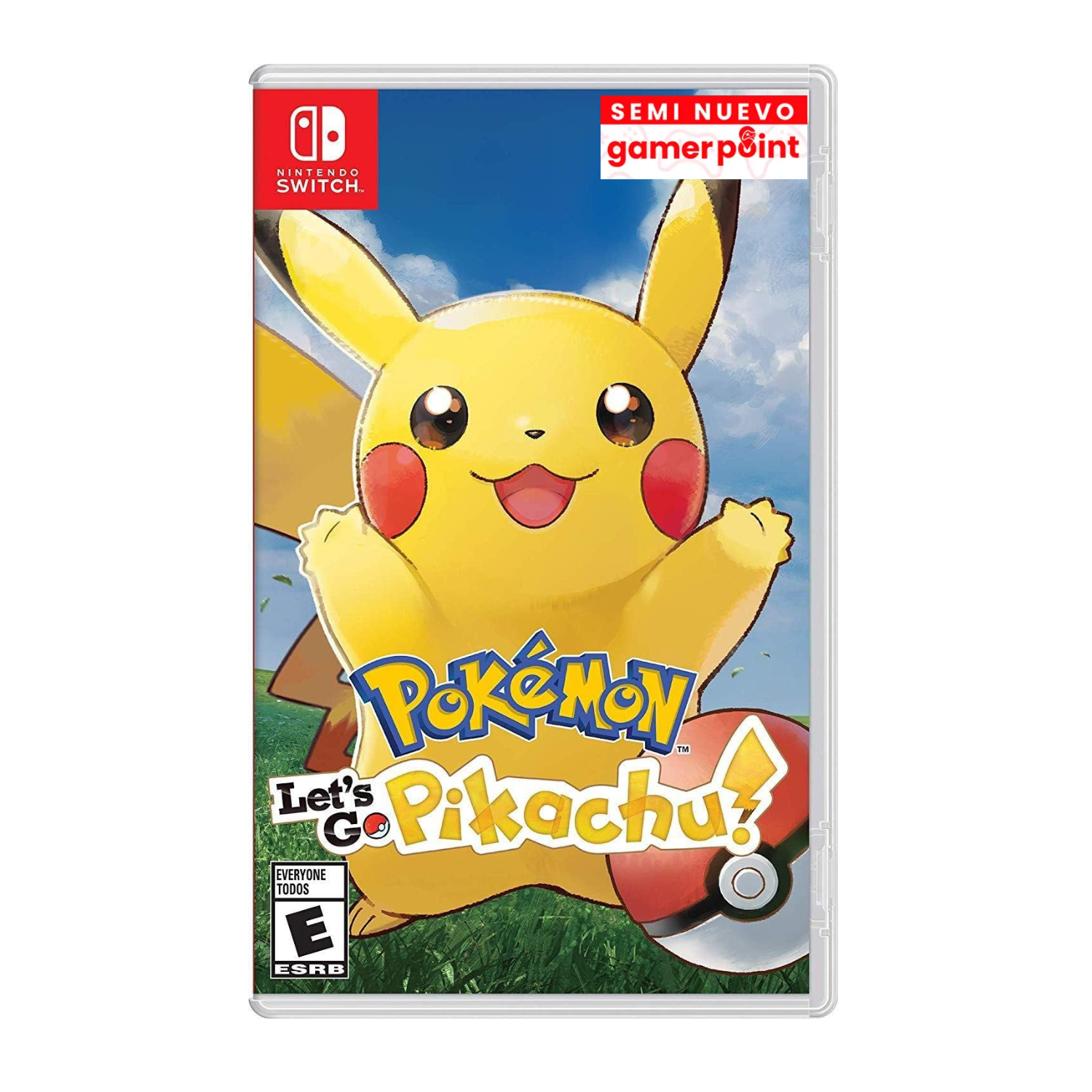 Pokemon Let's Go Pikachu Switch Usado
