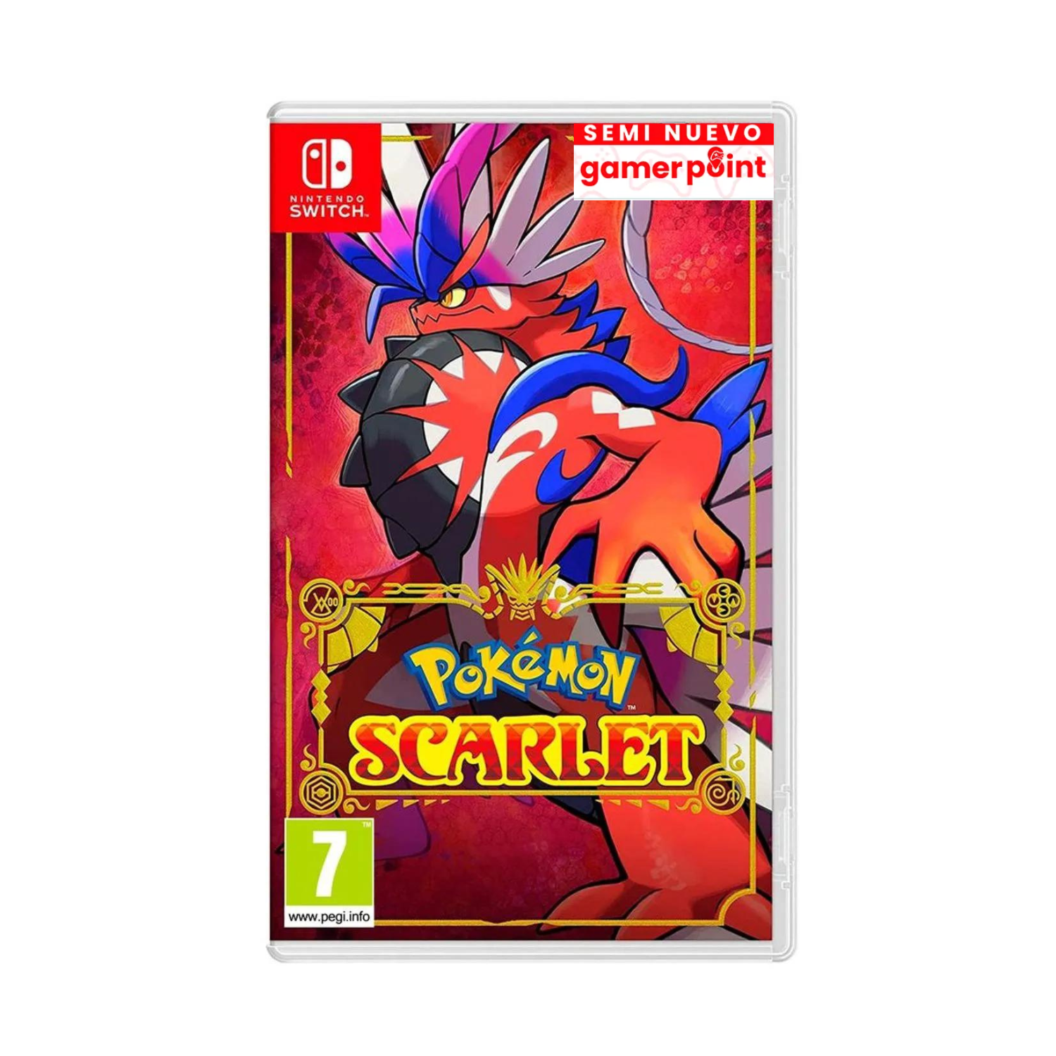 Pokemon Scarlet Eur Switch Usado