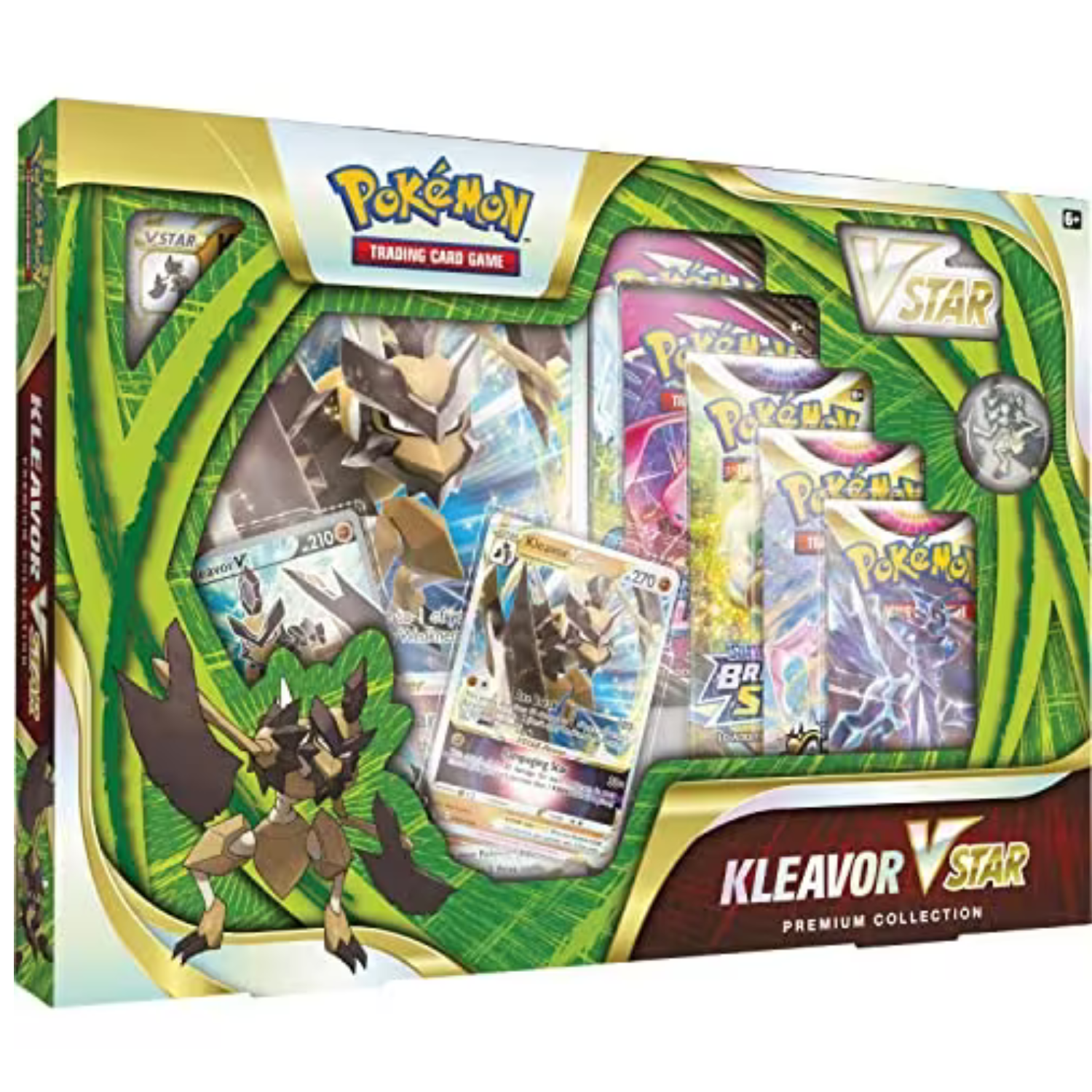 Pokémon TCG: Kleavor Vstar Premium Collection - INGLÉS