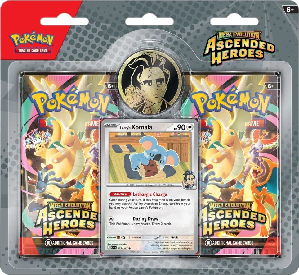 Pokémon TCG: Mega Evolution Ascended Heroes: Larry's Komala - Ingles