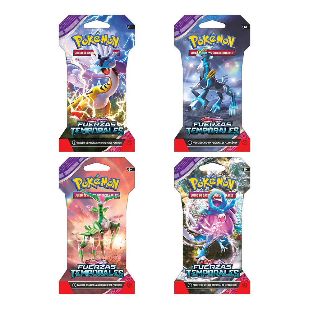 Pokémon TCG: Scarlet & Violet 05 - Fuerzas Temporales - Sobre - Español (Precio por un Sobre)