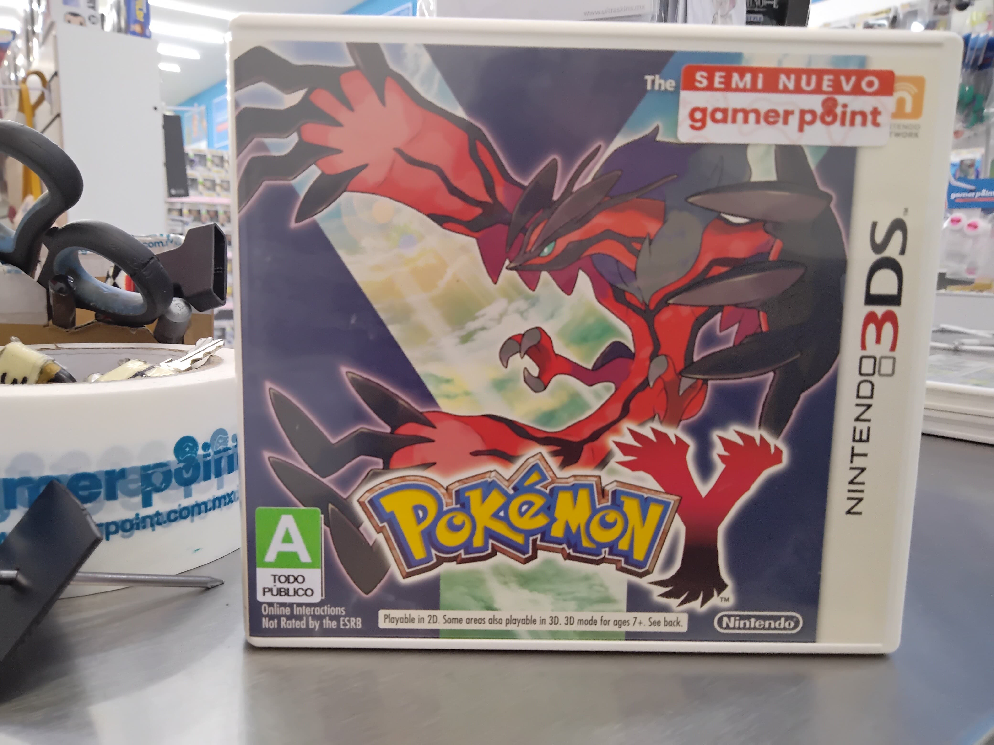 Pokemon Y 3Ds Usado