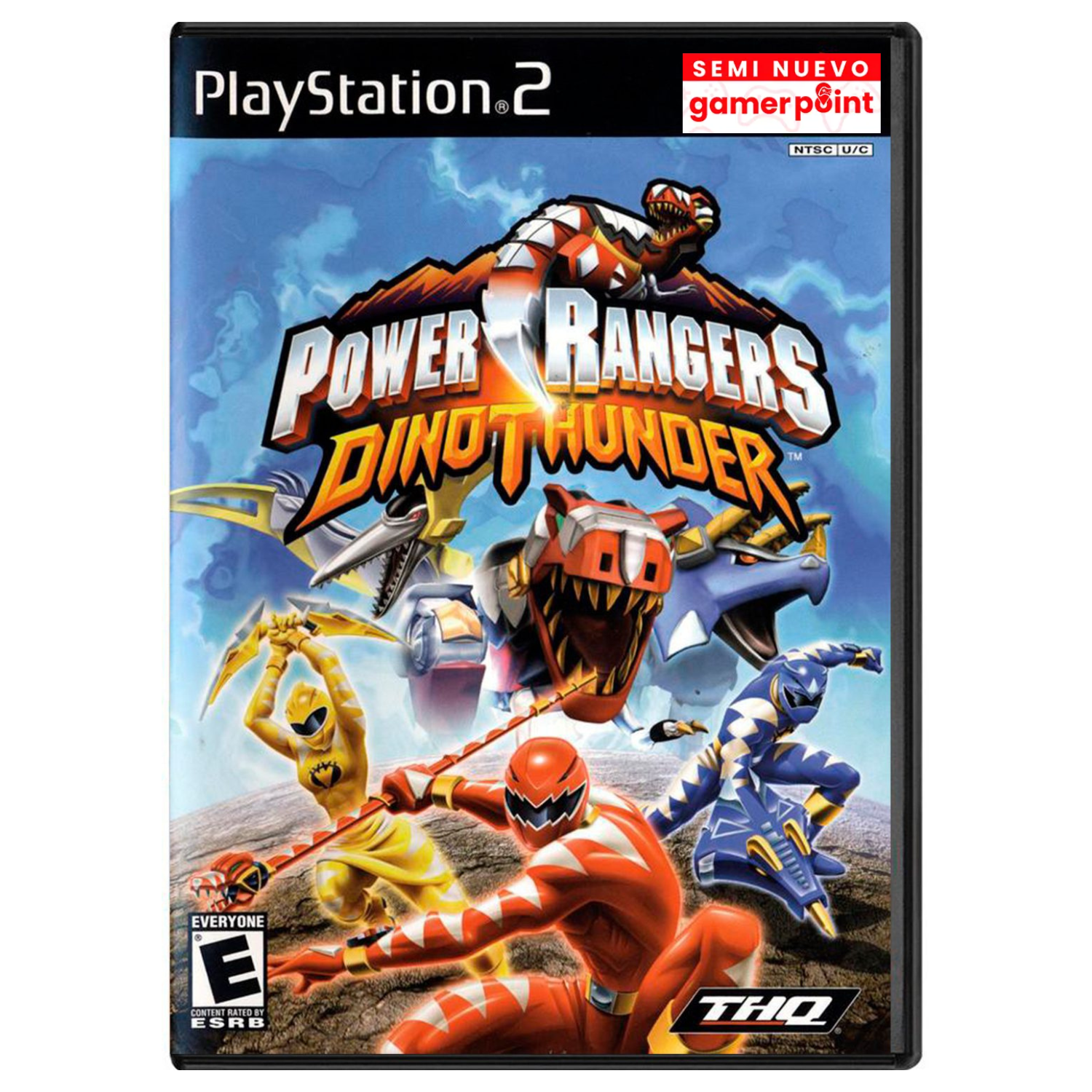 Power Rangers Dino Thunder PS2 Usado