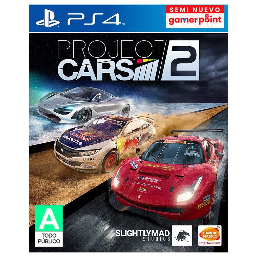 Project Cars 2 Ps4 Usado