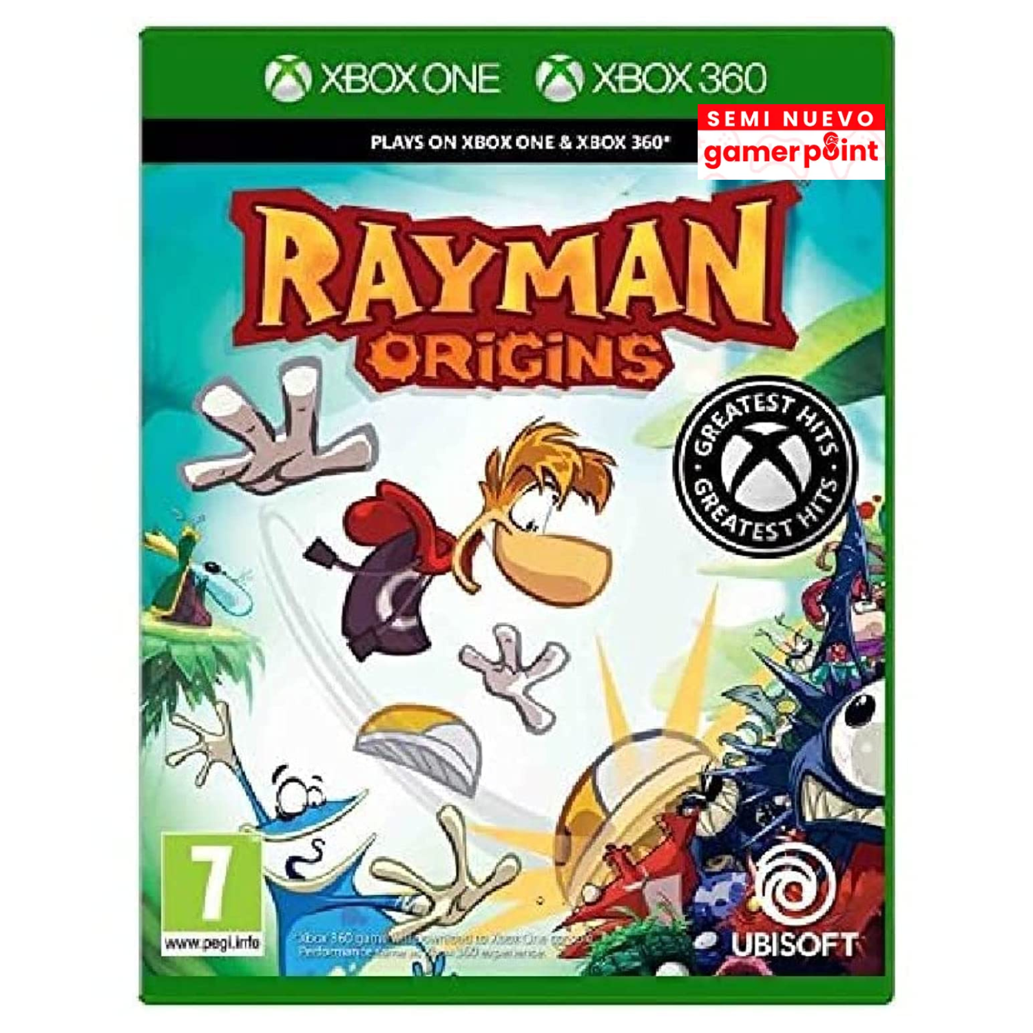 Rayman Origins Xbox 360 / Xbox one Usado