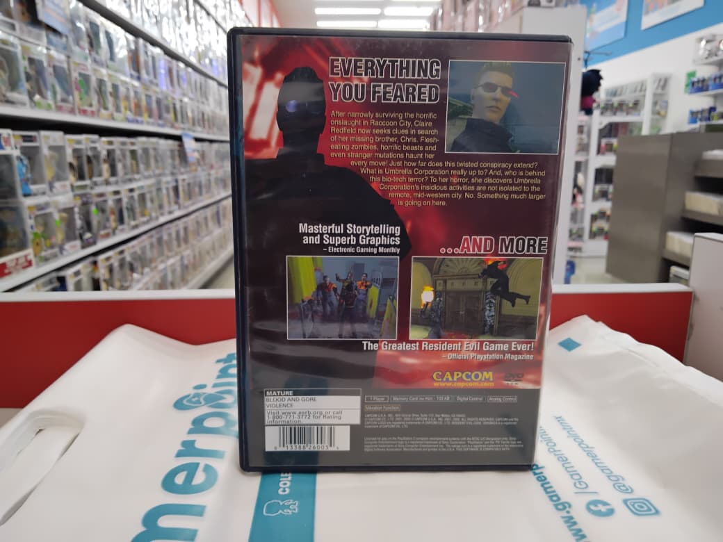 Resident Evil Code Veronica Ps2 Usado