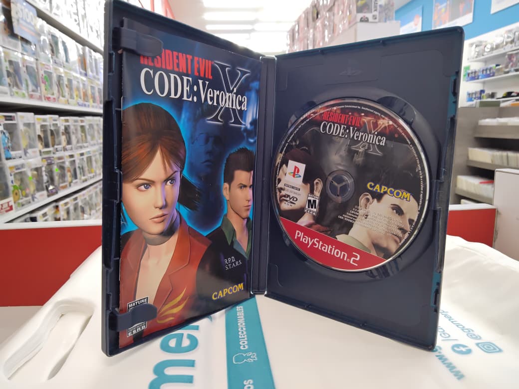 Resident Evil Code Veronica Ps2 Usado