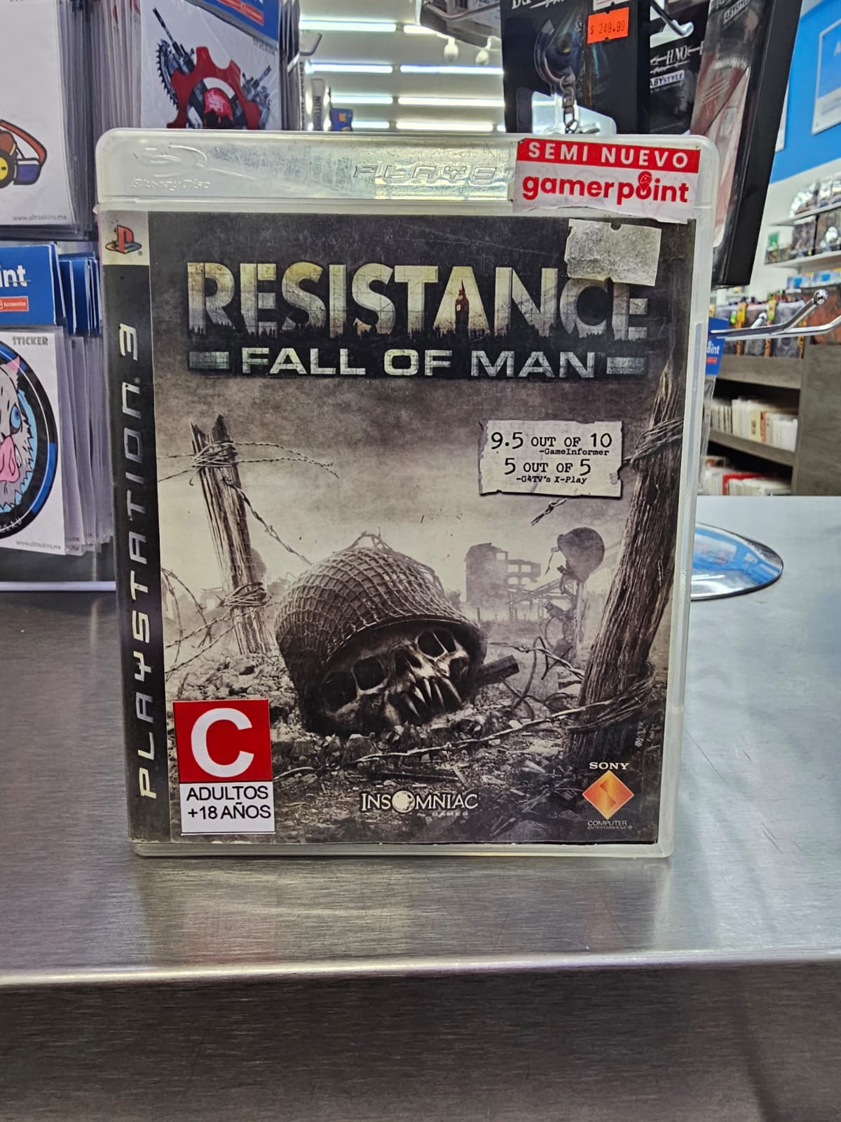 Resistance Fall Of Man Ps3  Usado