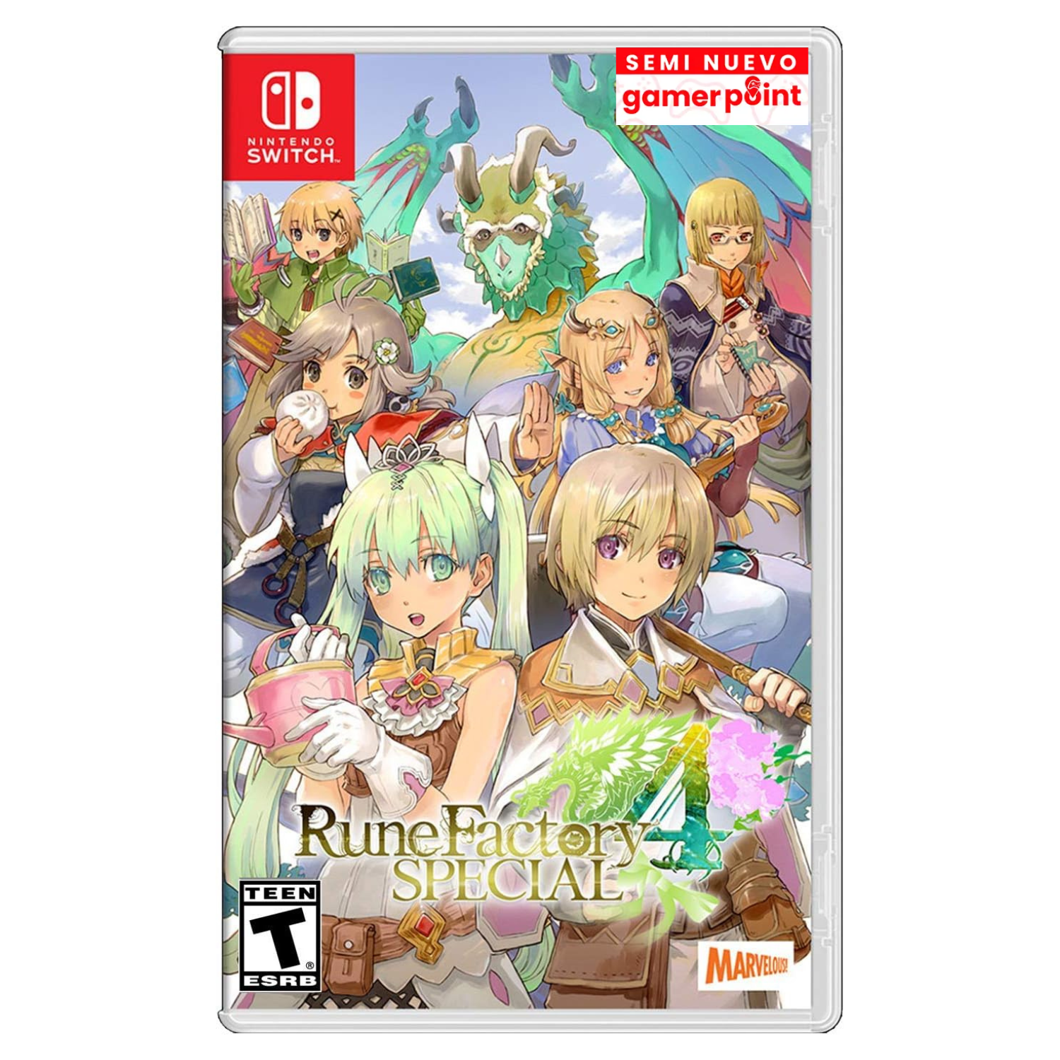 Rune Factory Special 4 Switch Usado