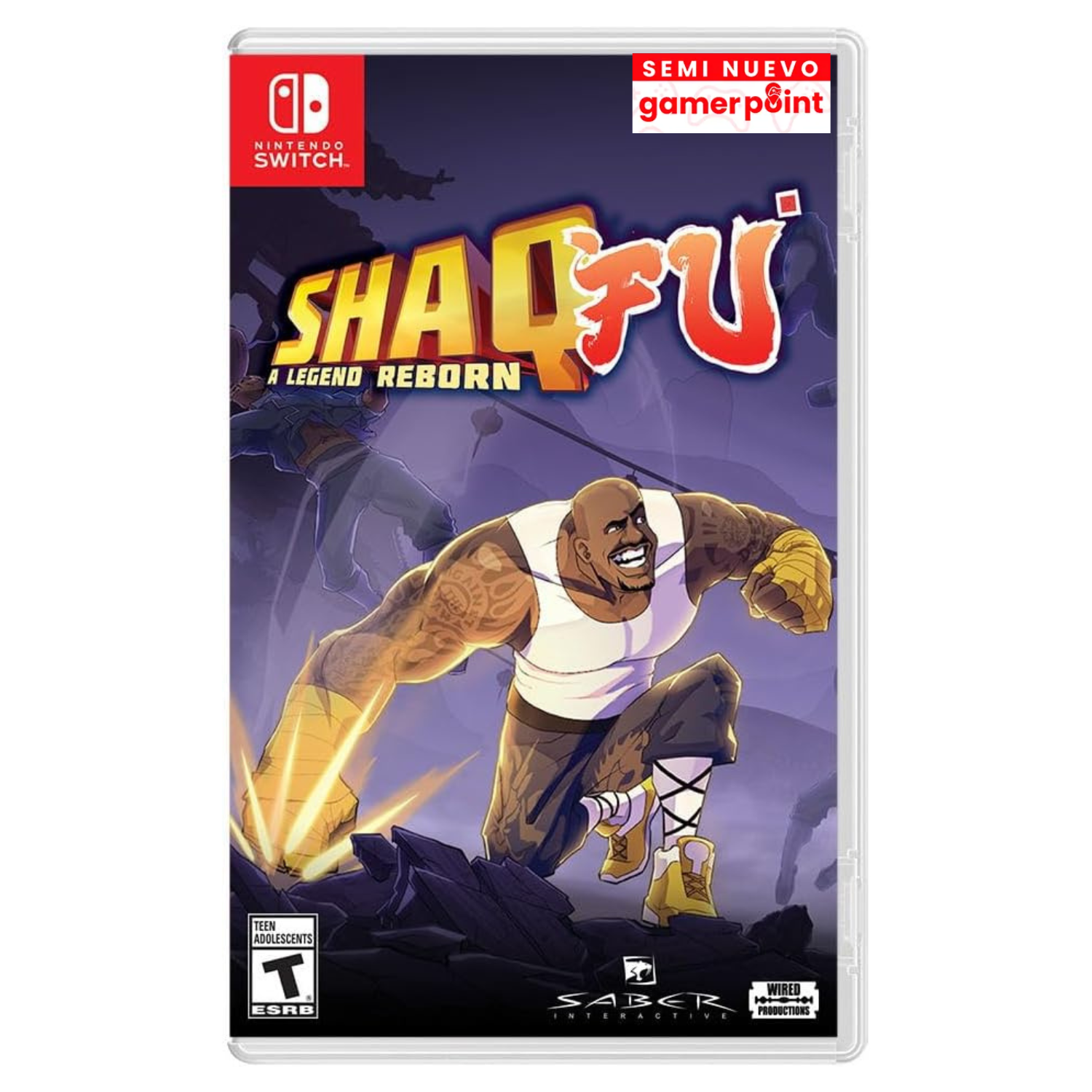 Shaq Fu A Legend Reborn Nintendo Switch Usado