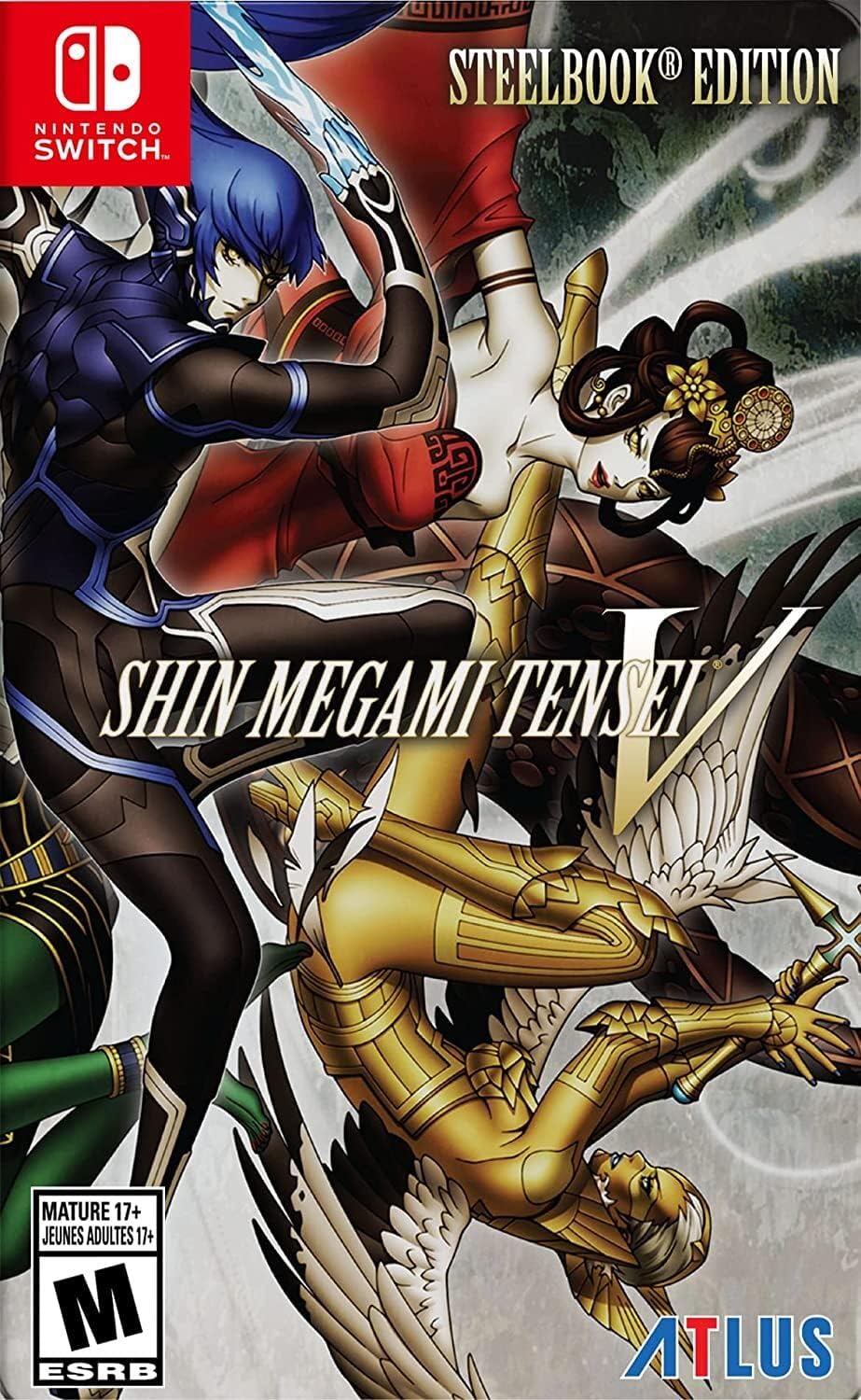 Shin Megami Tensei V Steelbook Nintendo Switch Usado