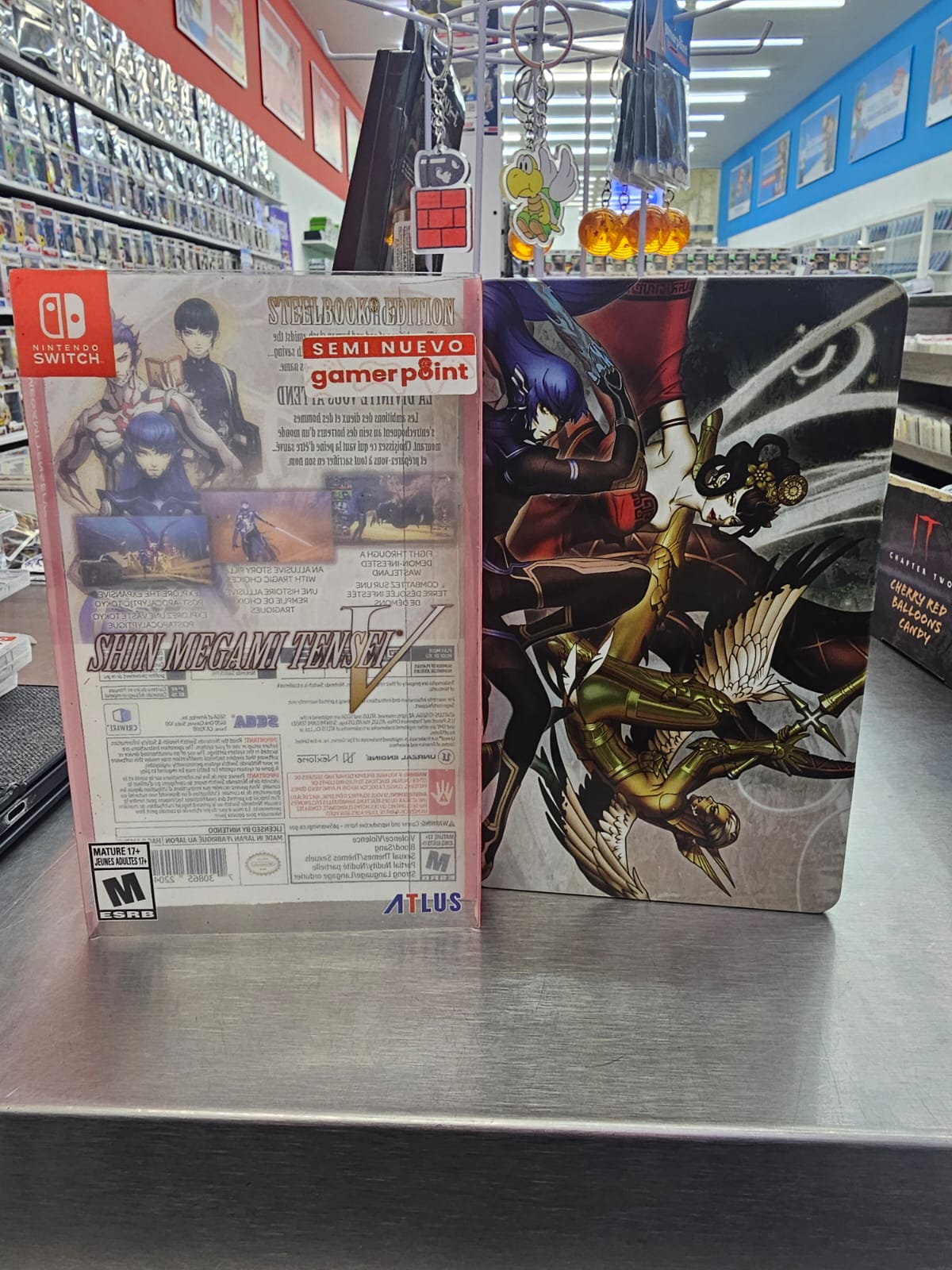 Shin Megami Tensei V Steelbook Nintendo Switch Usado