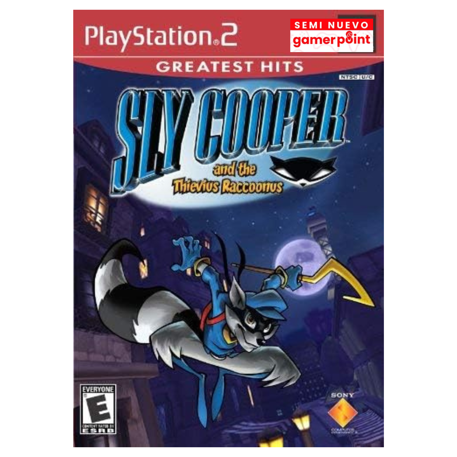 Sly Cooper PS2 Usado