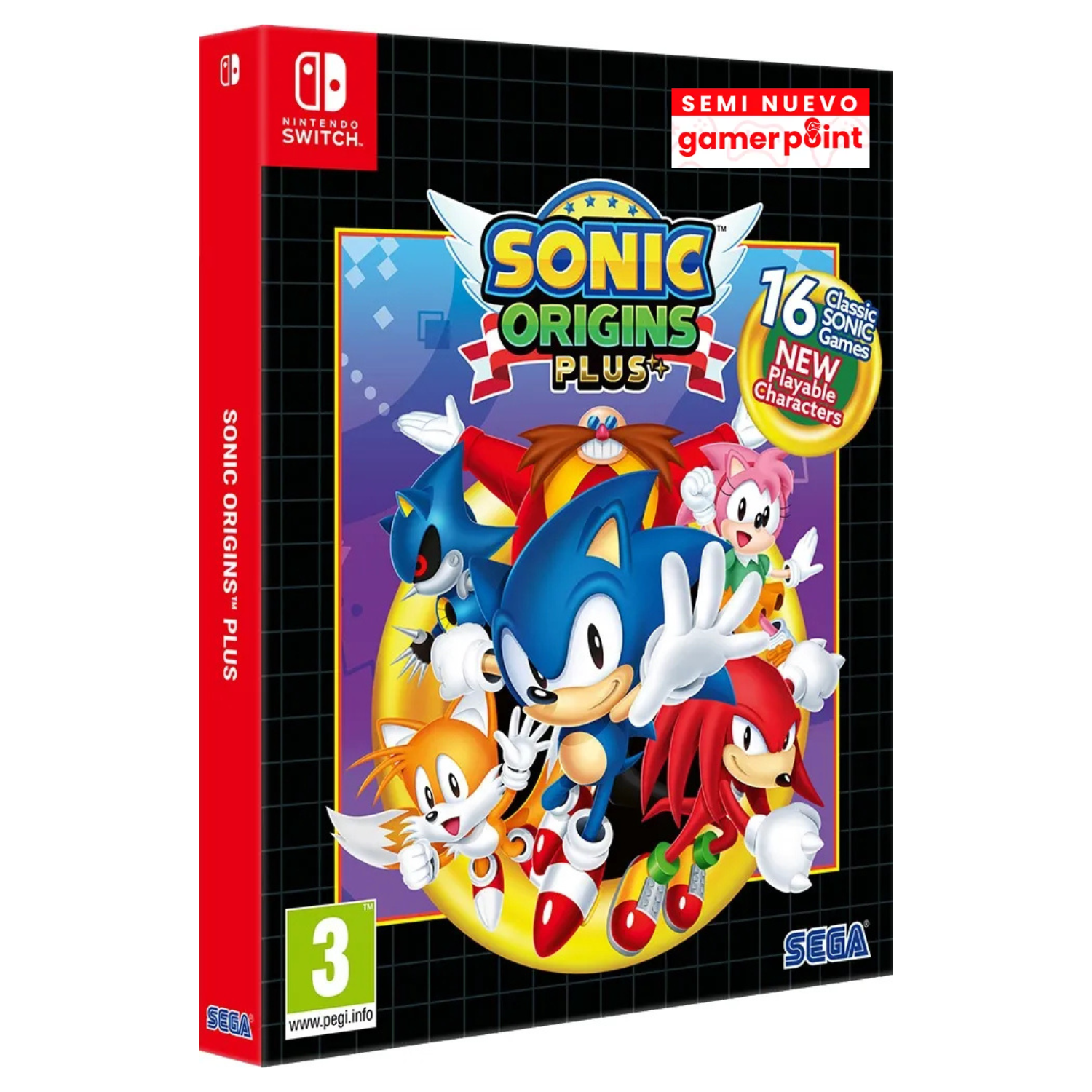 Sonic Origins Plus Switch Usado