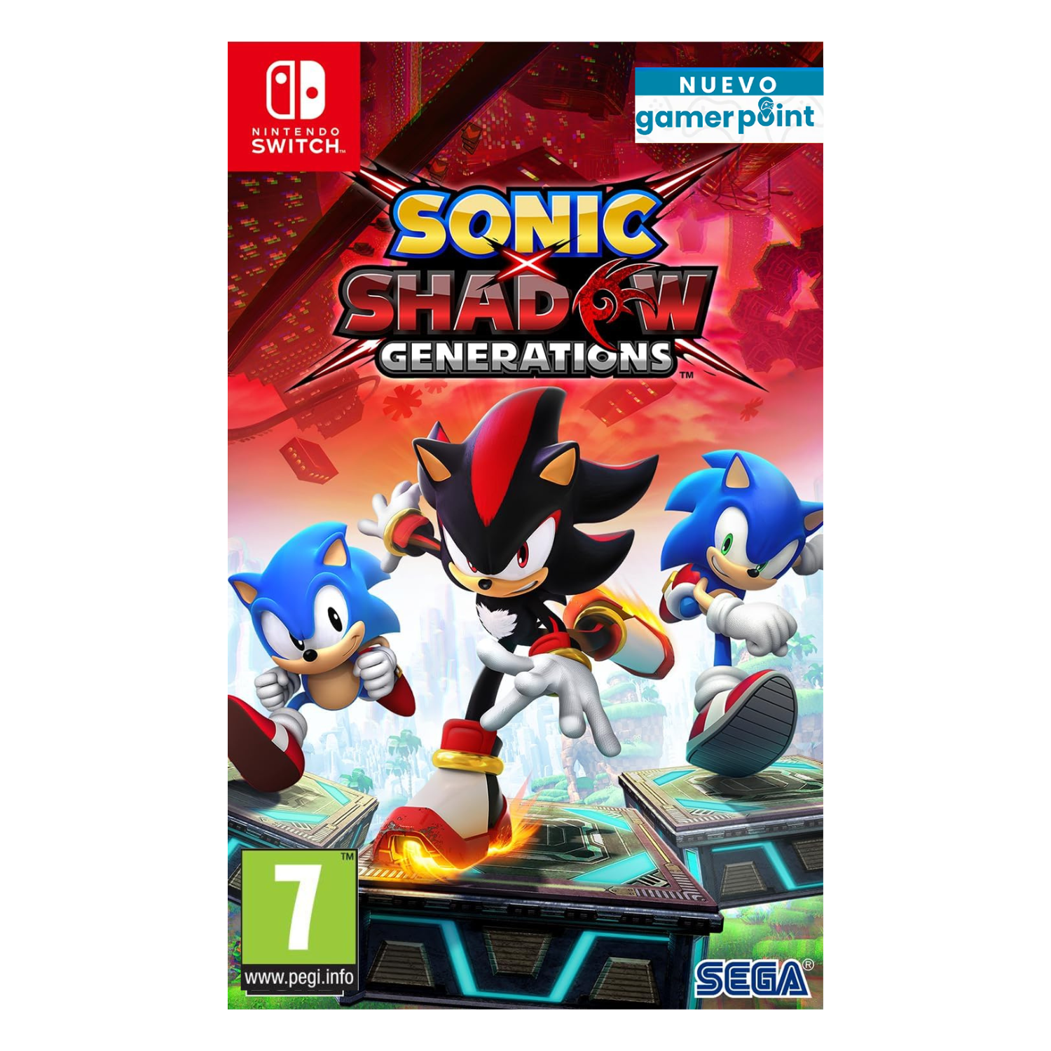 Sonic X Shadows Generations Eur Nintendo Switch