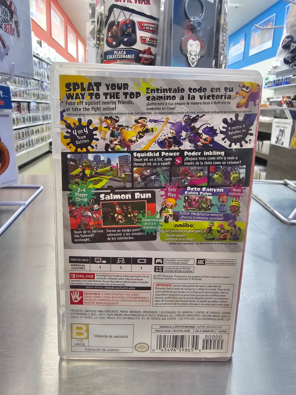 Splatoon 2 Nintendo Switch Usado
