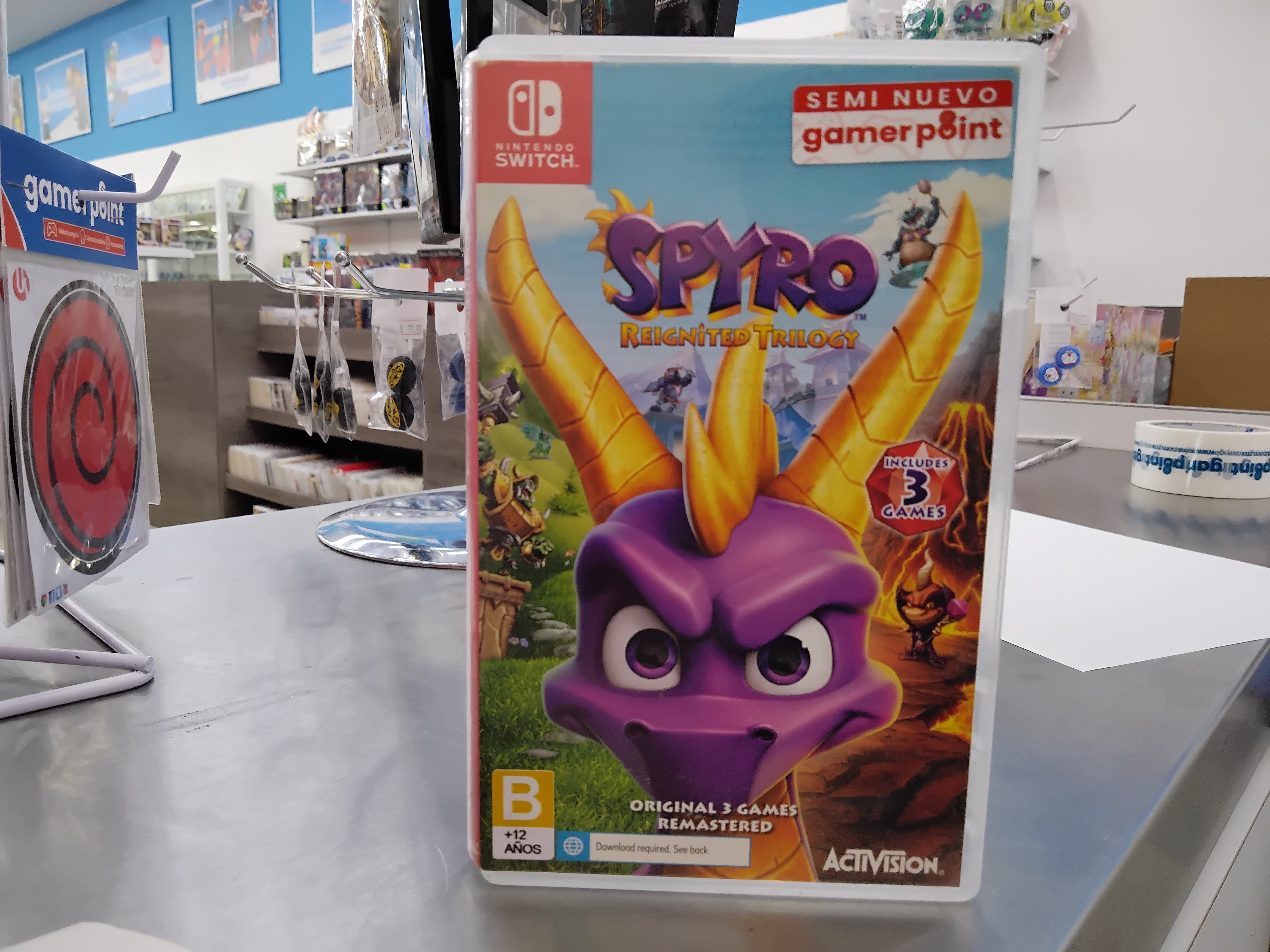 Spyro Reignited Trilogy Switch Usado