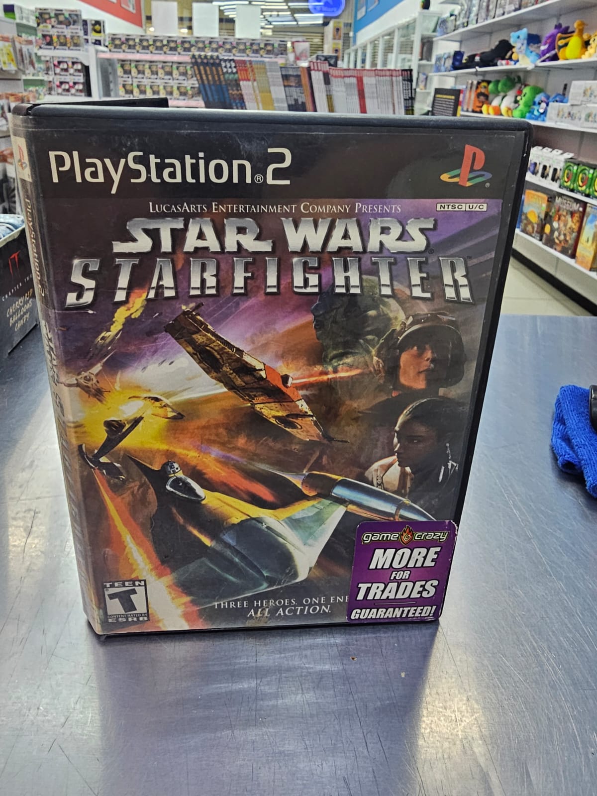 Star Wars Starfighter PS2 Usado