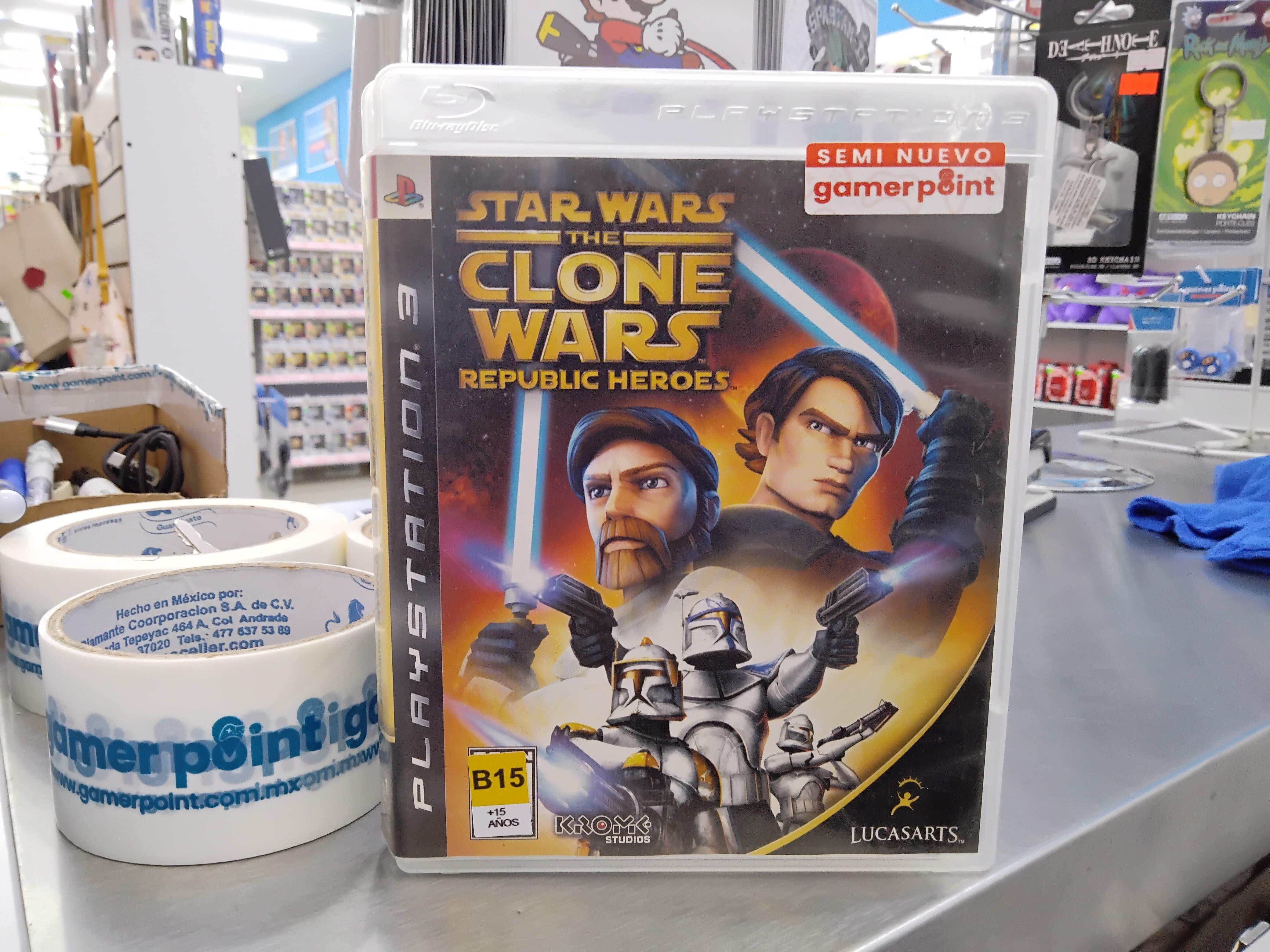 Star Wars The Clone Wars Republic Heroes PS3 Usado