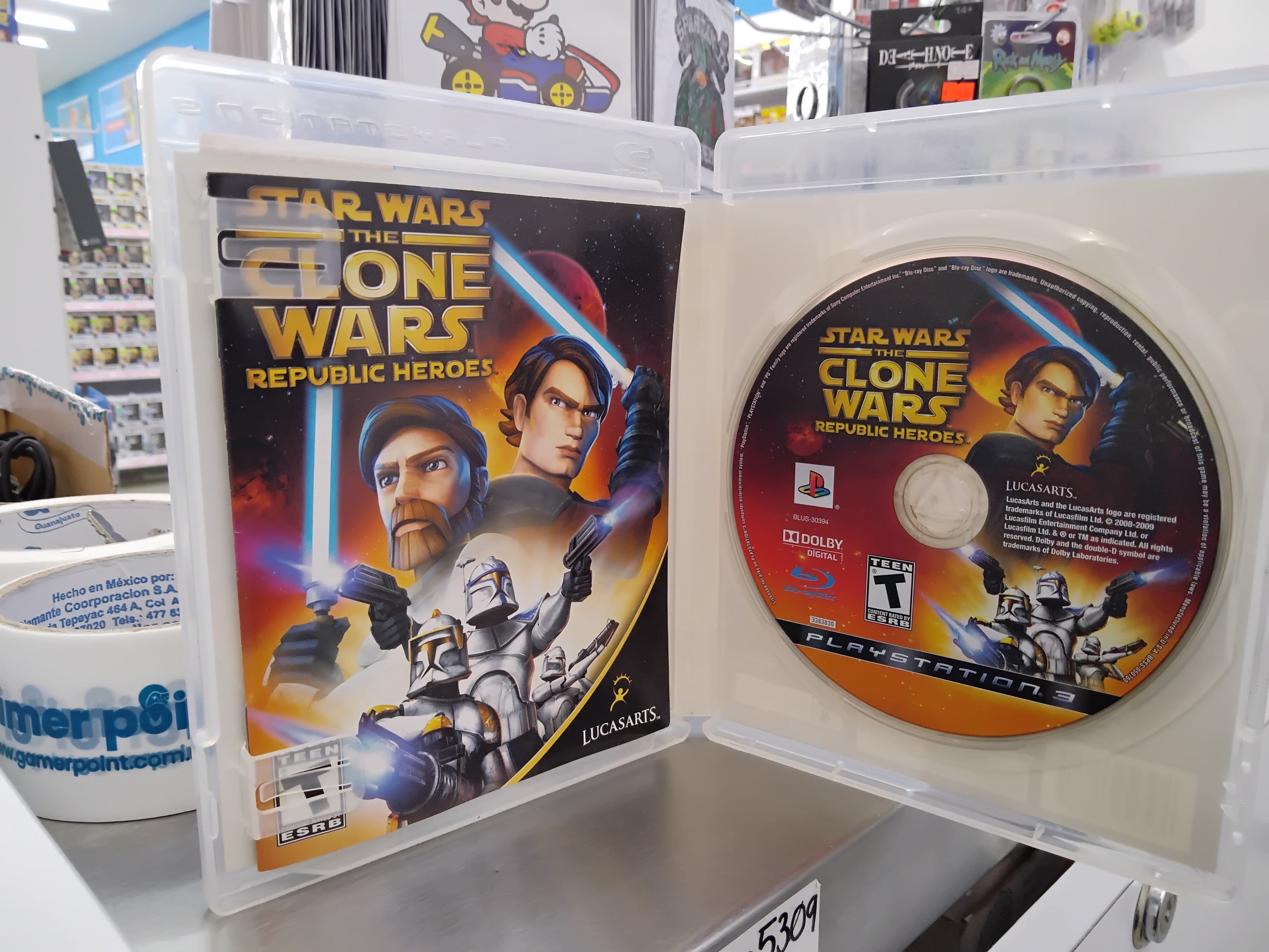 Star Wars The Clone Wars Republic Heroes PS3 Usado