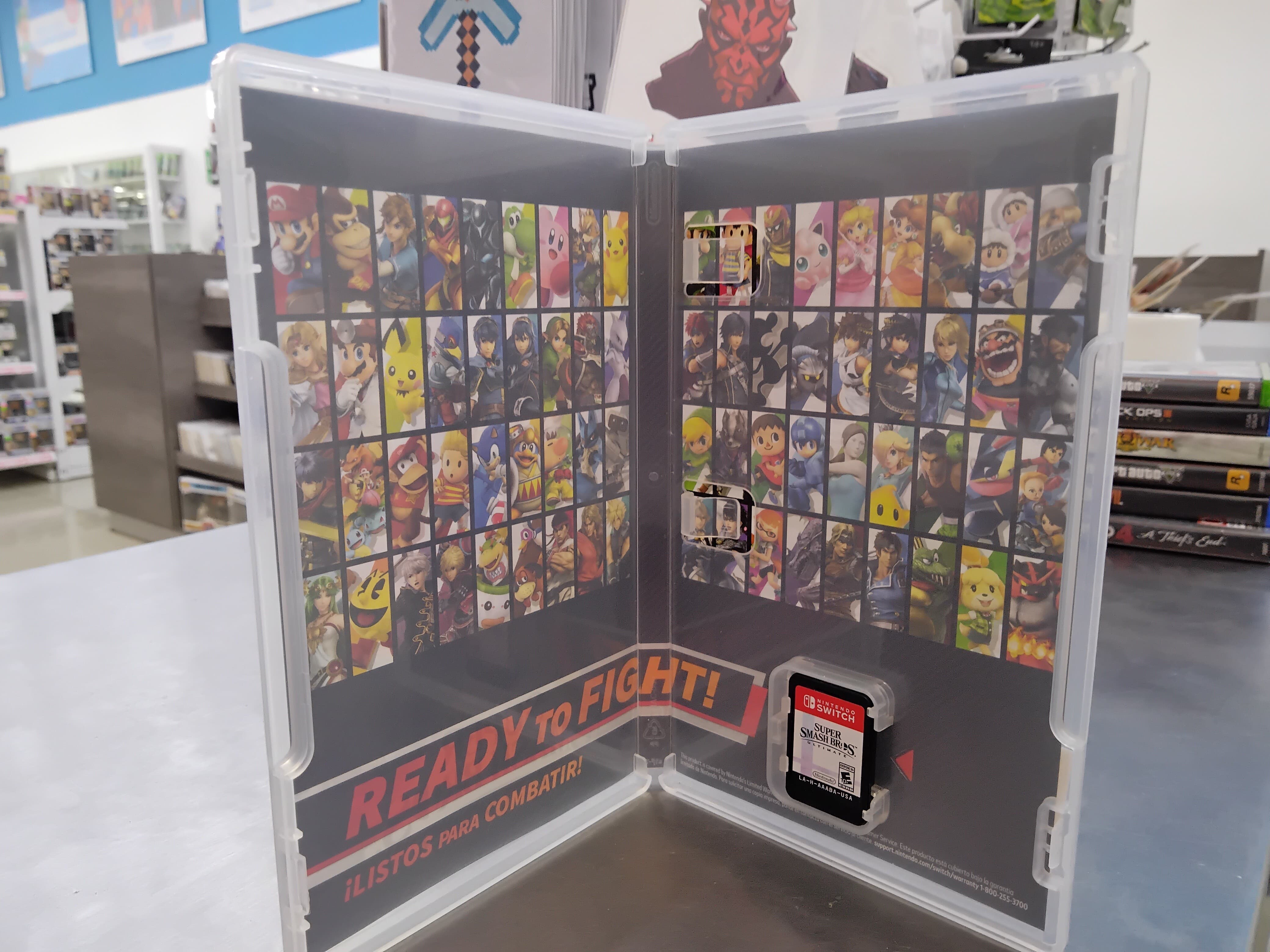 Super Smash Bros Ultimate Nintendo Switch Usado
