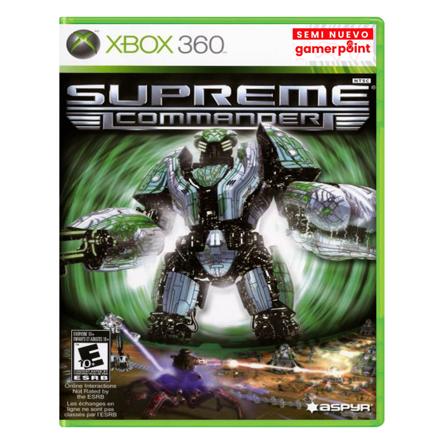 Supreme Commander Xbox 360 Usado