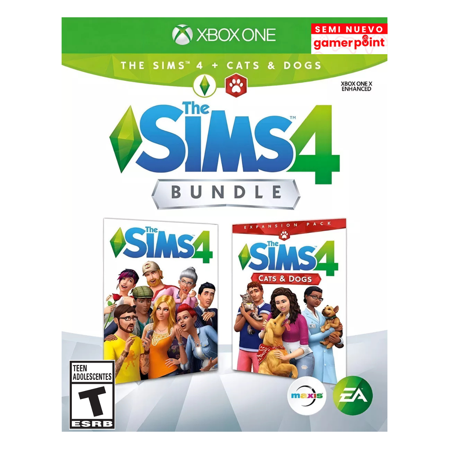 The Sims 4 + Perros y Gatos Colección Xbox one Usado