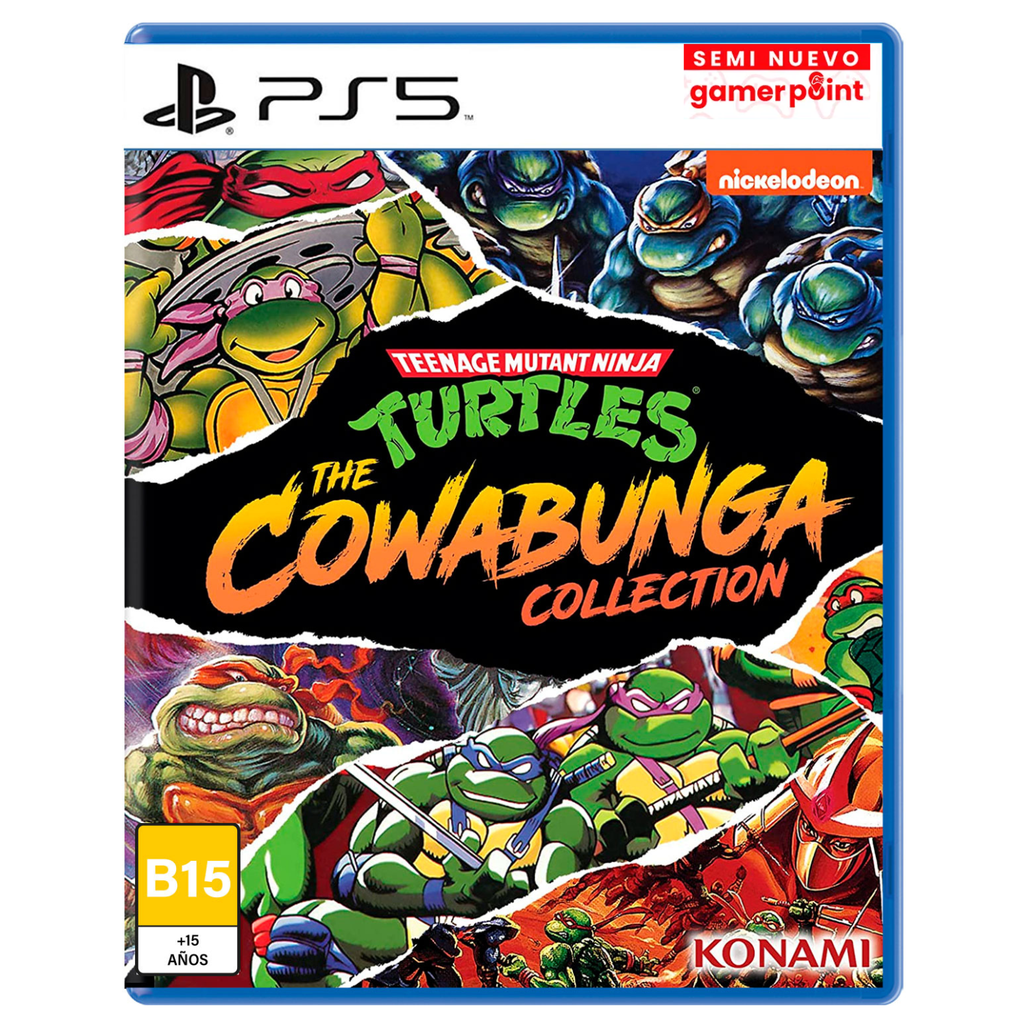 Teenage Mutant Ninja Turtles The Cowabunga Collection PS5 Usado