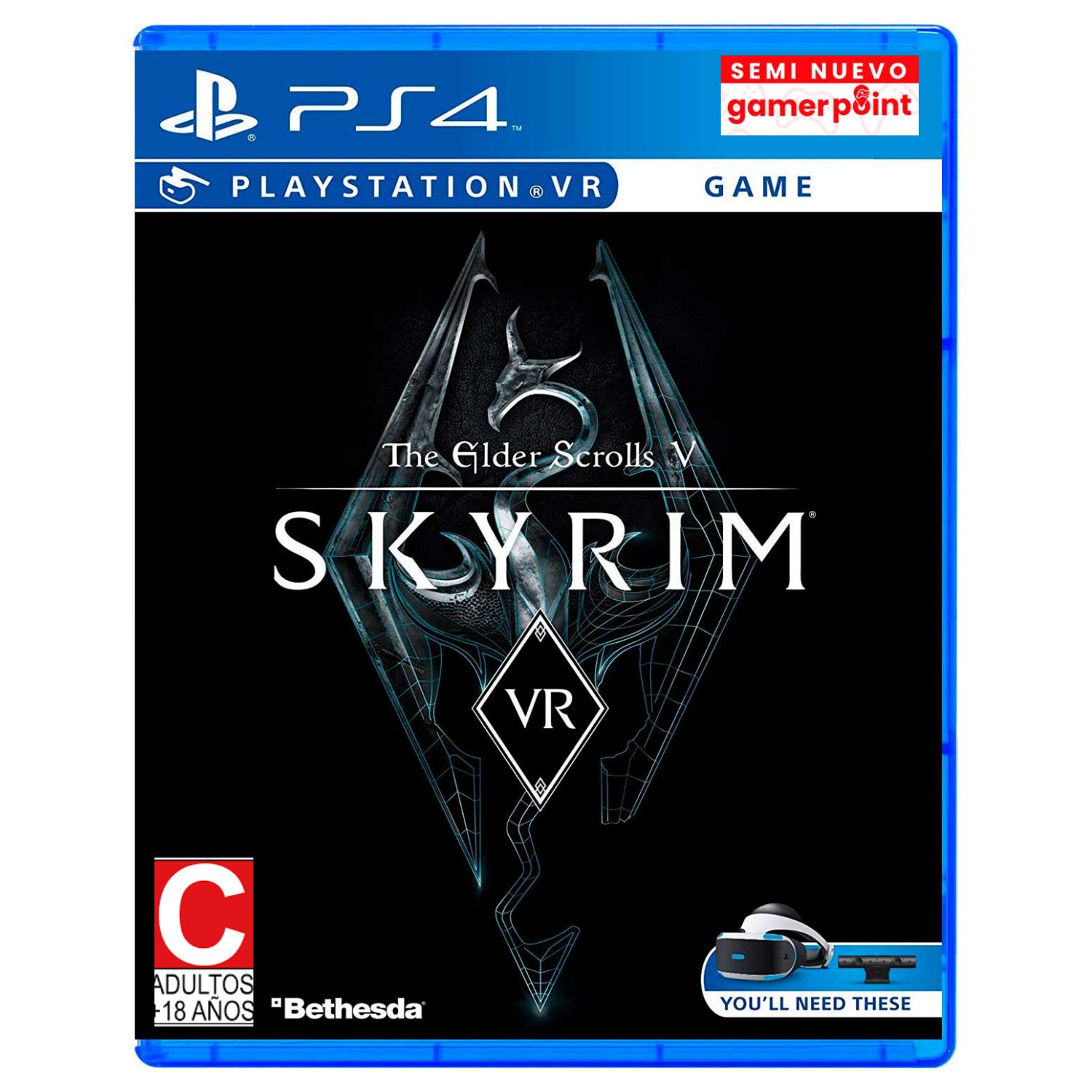 The Elder Scrolls V Skyrim VR PS4 Usado