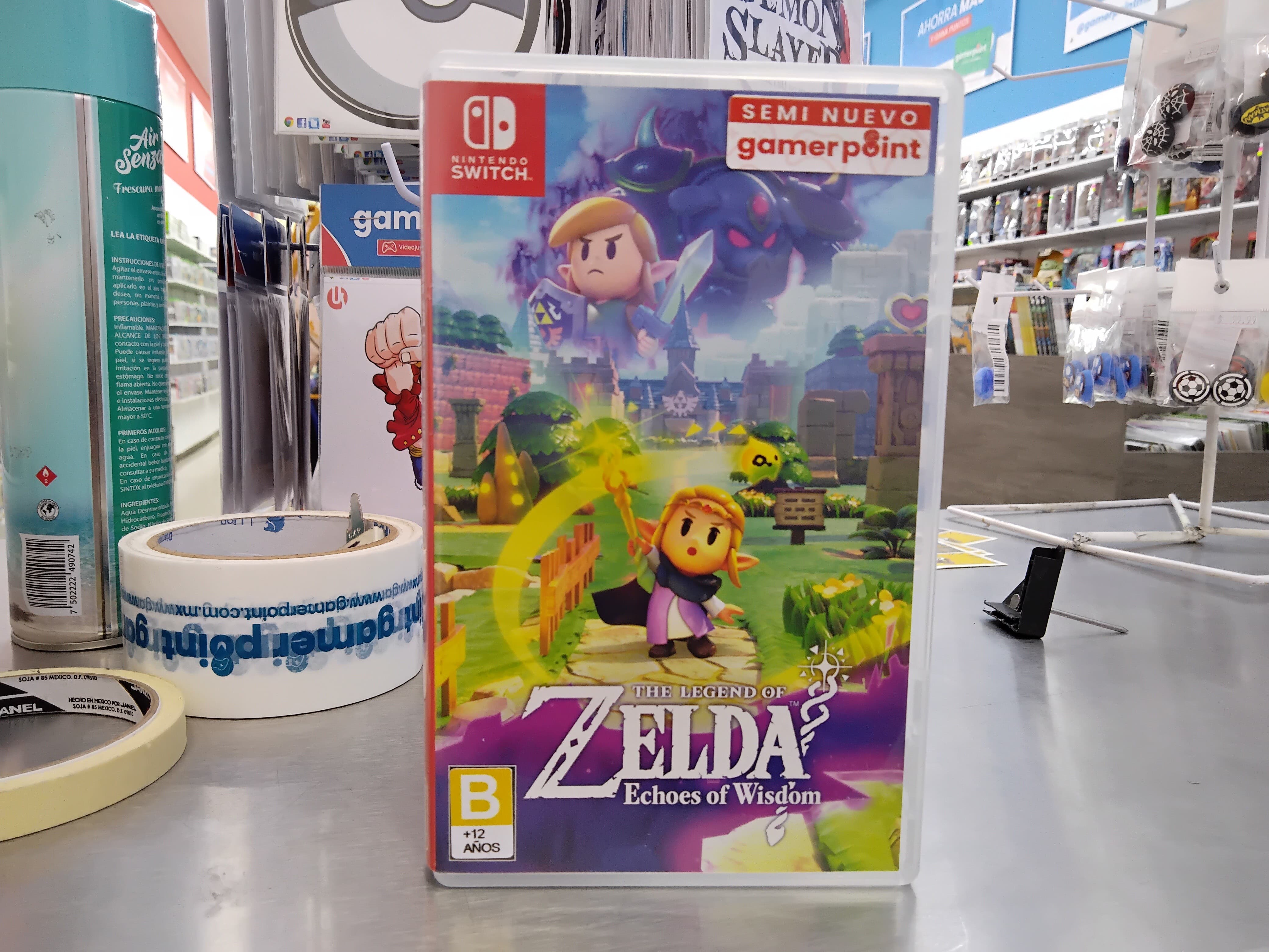 The Legend of Zelda Echoes of Wisdom Switch Usado