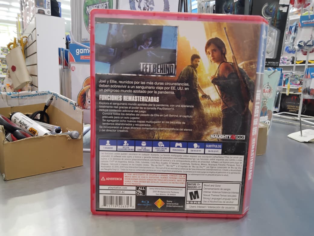 The Last of Us Remasterizado Ps4 Usado