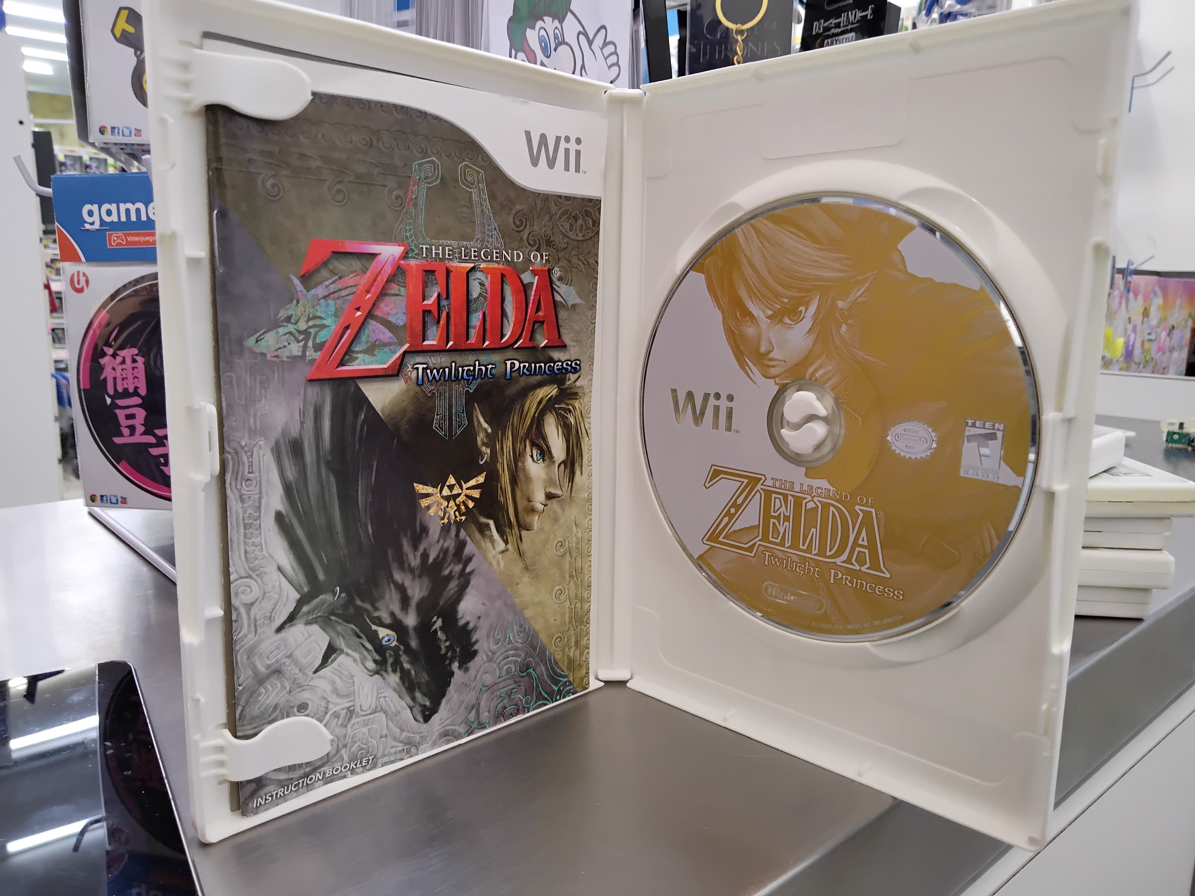 The Legend of Zelda Twilight Princess Wii Usado