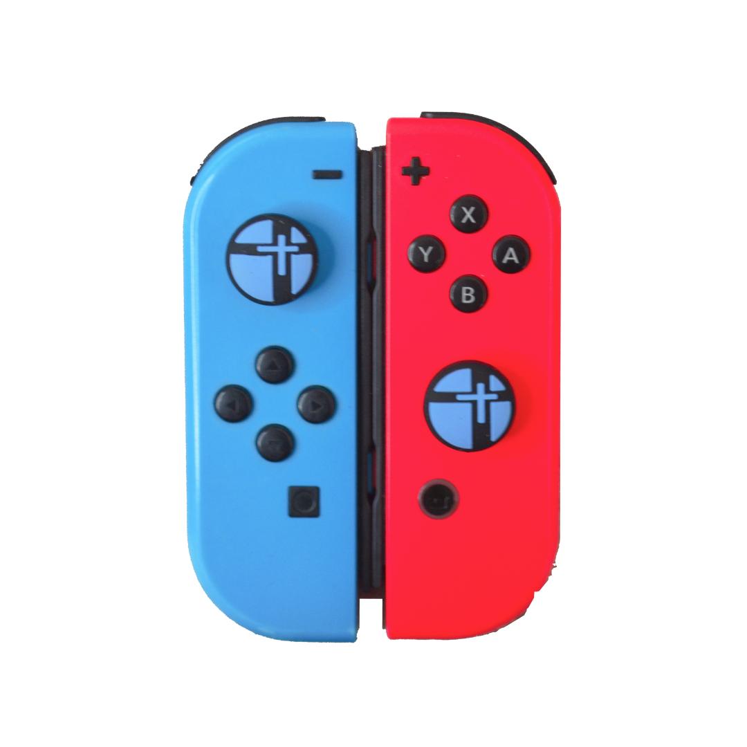 Thumb Grips Genéricos Super Smash Logo Nintendo Switch