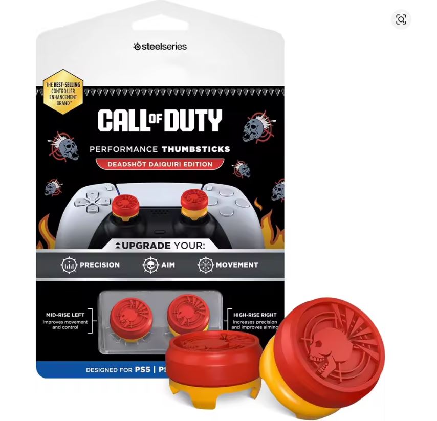 Thumb Grips - Kontrol Freek Steelseries - Call Of Duty - Deadshot Daiquiri Edition - PS5/PS5/Xbox