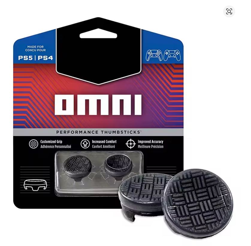Thumb Grips - Kontrol Freek - Omni (Negro) - PS5/PS4/Xbox