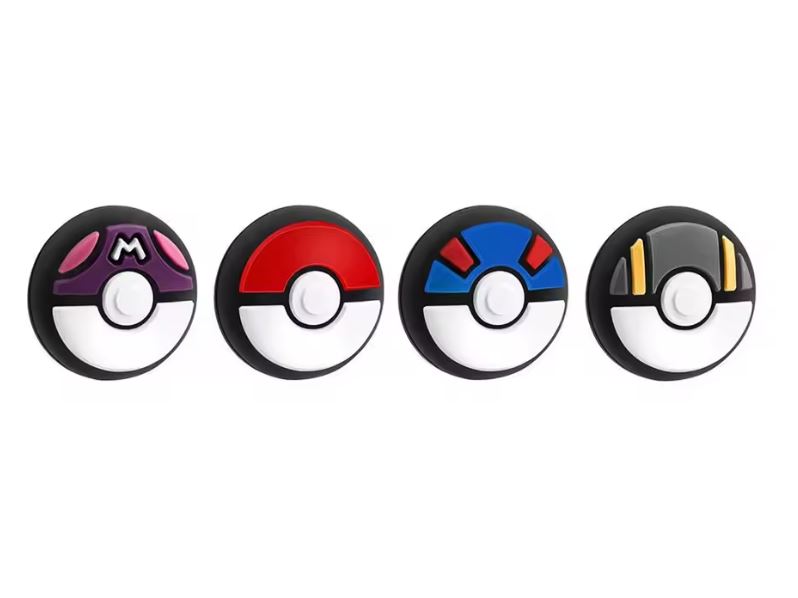 Thumb Grips - Pokémon - Pokeball - Nintendo Switch 2 (4 piezas)